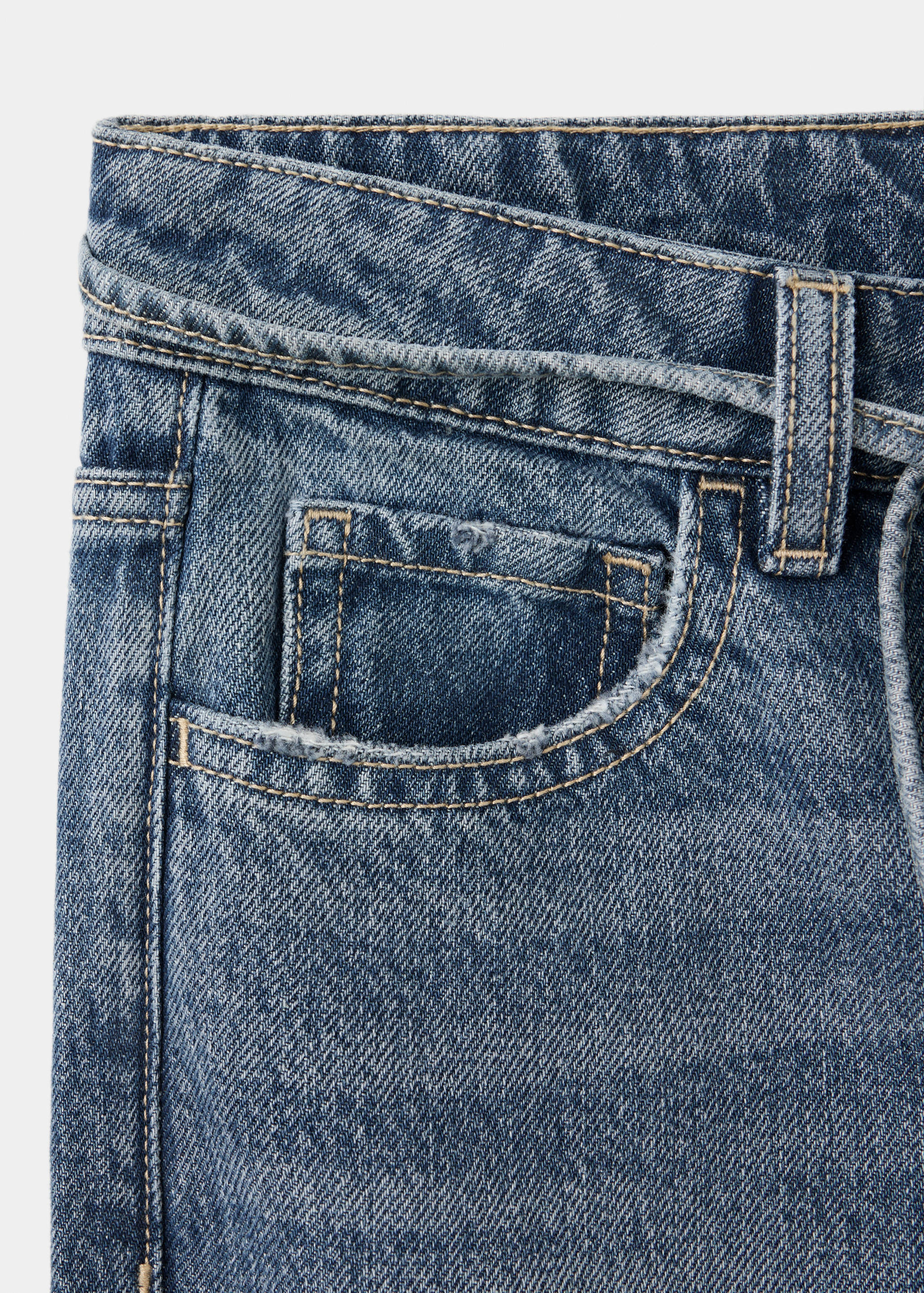 Jeans retos de cintura baixa - Pormenor do artigo 8