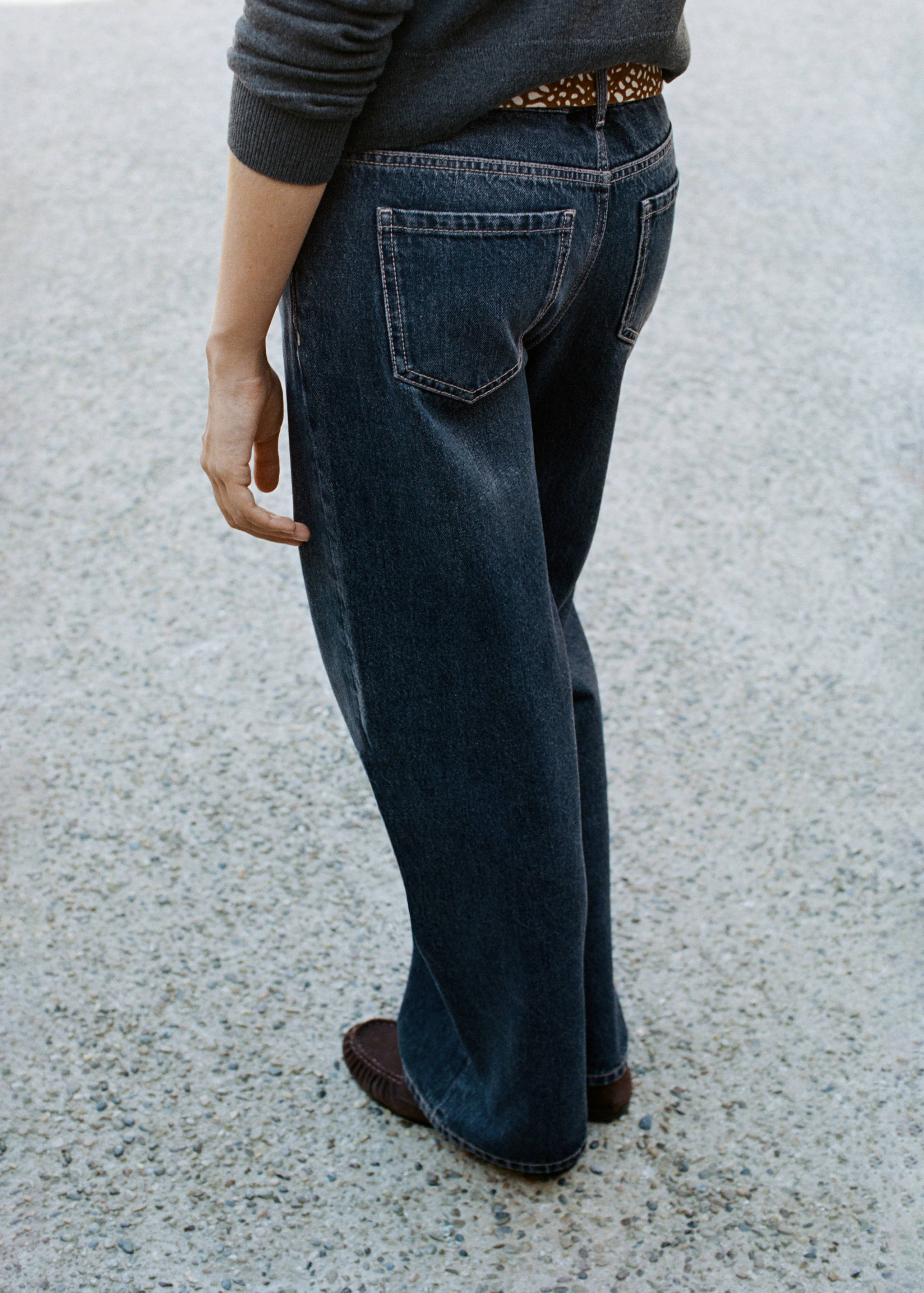 Jeans retos de cintura baixa - Pormenor do artigo 3