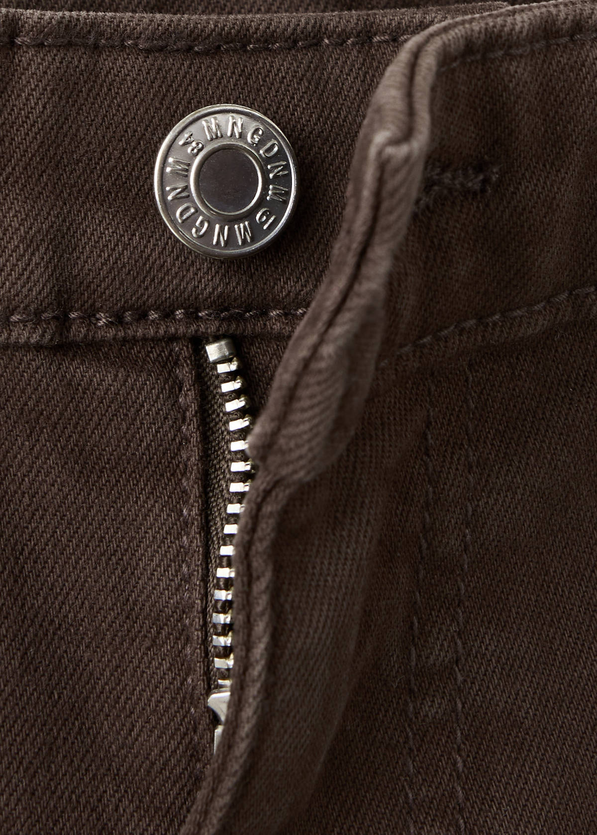 Sienna flared cropped jeans — Chocolate