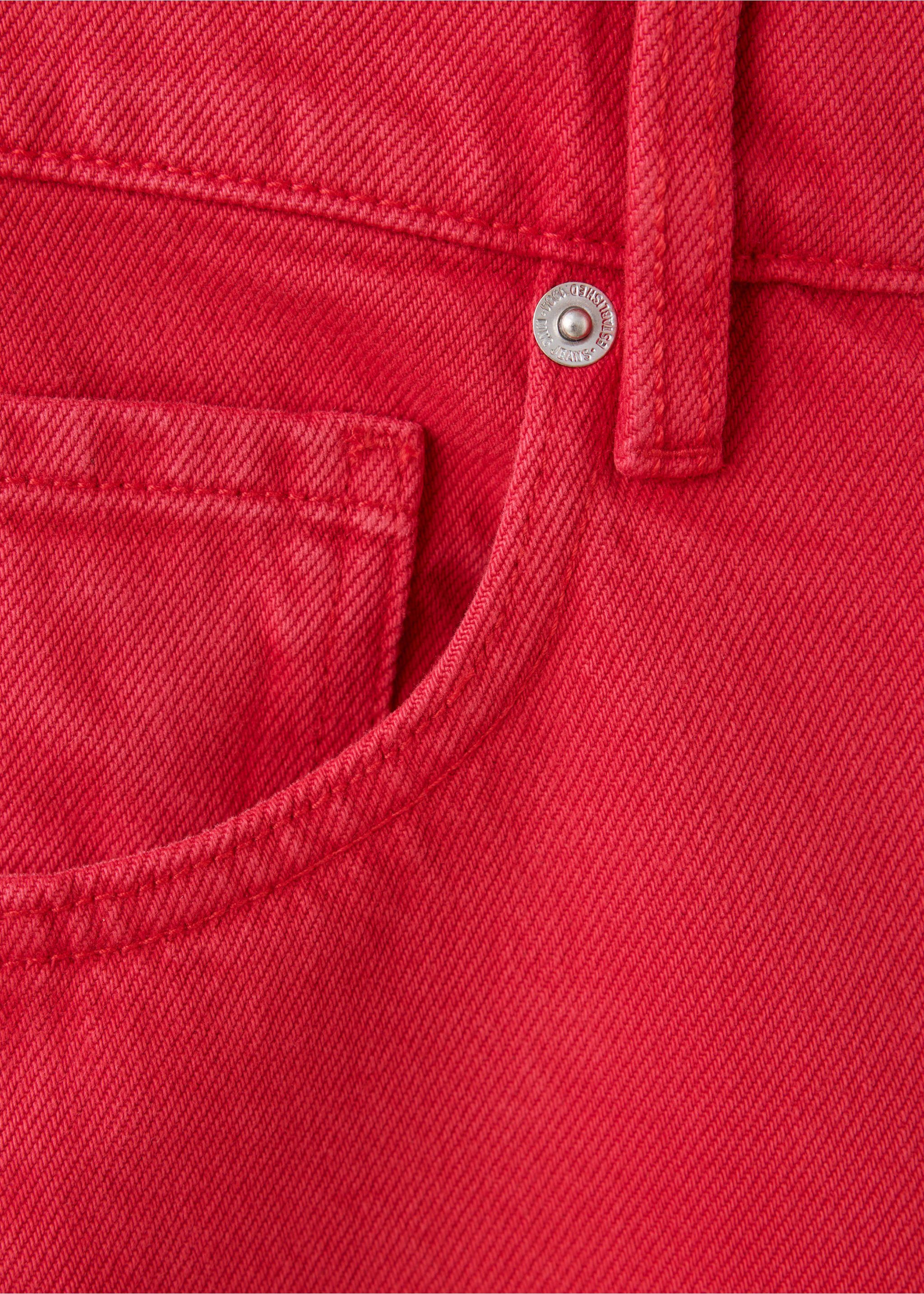 Jeans simone - Details of the article 0, Red. Ref: 37015877-00.