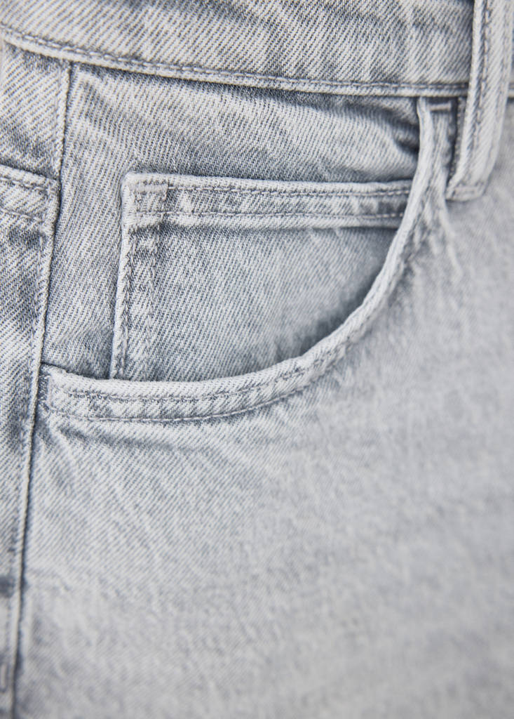 Newmom comfort high-rise jeans — Denim Grey