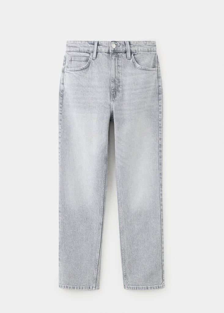 Newmom comfort high-rise jeans — Denim Grey