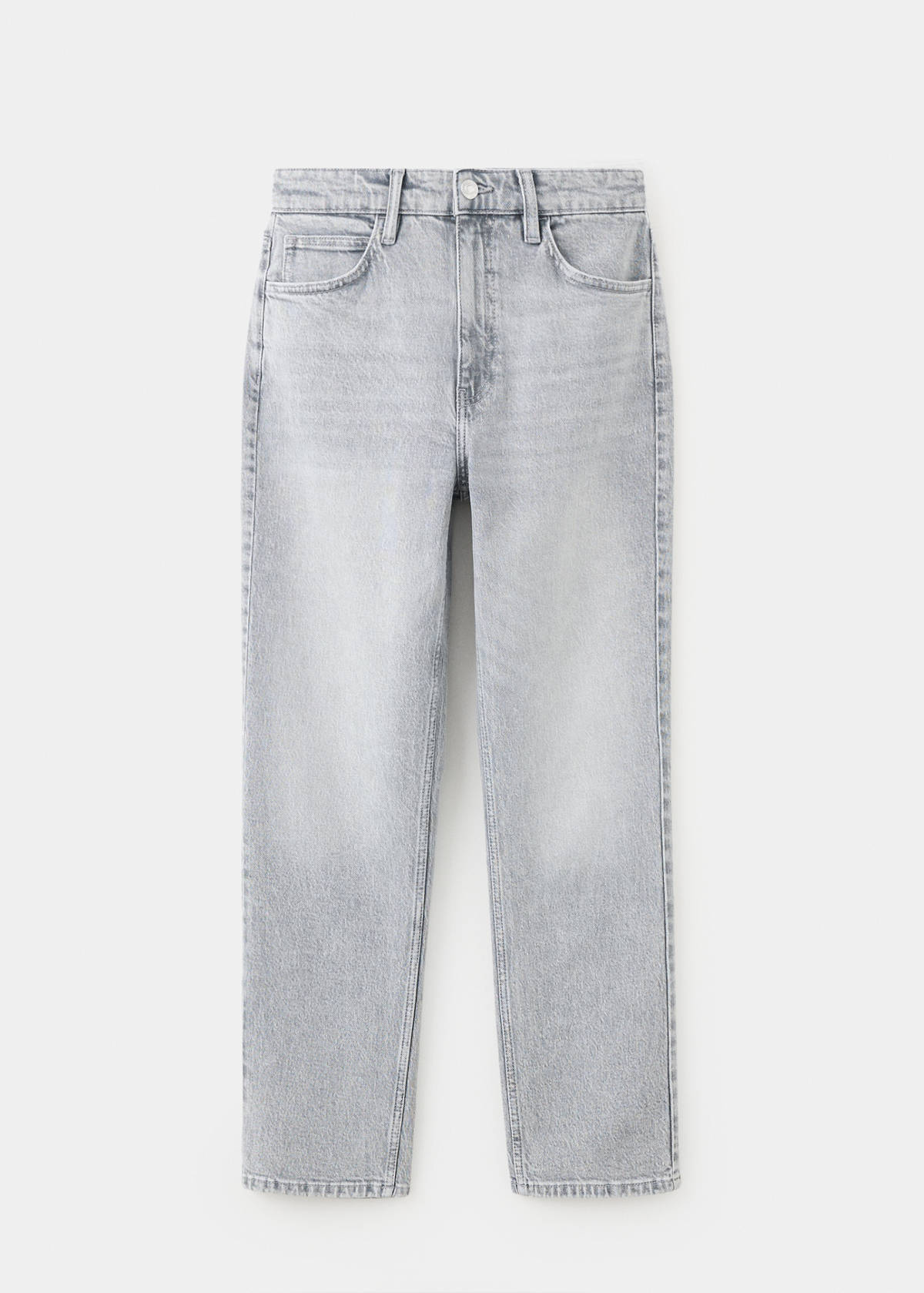 Newmom comfort high-rise jeans — Denim Grey