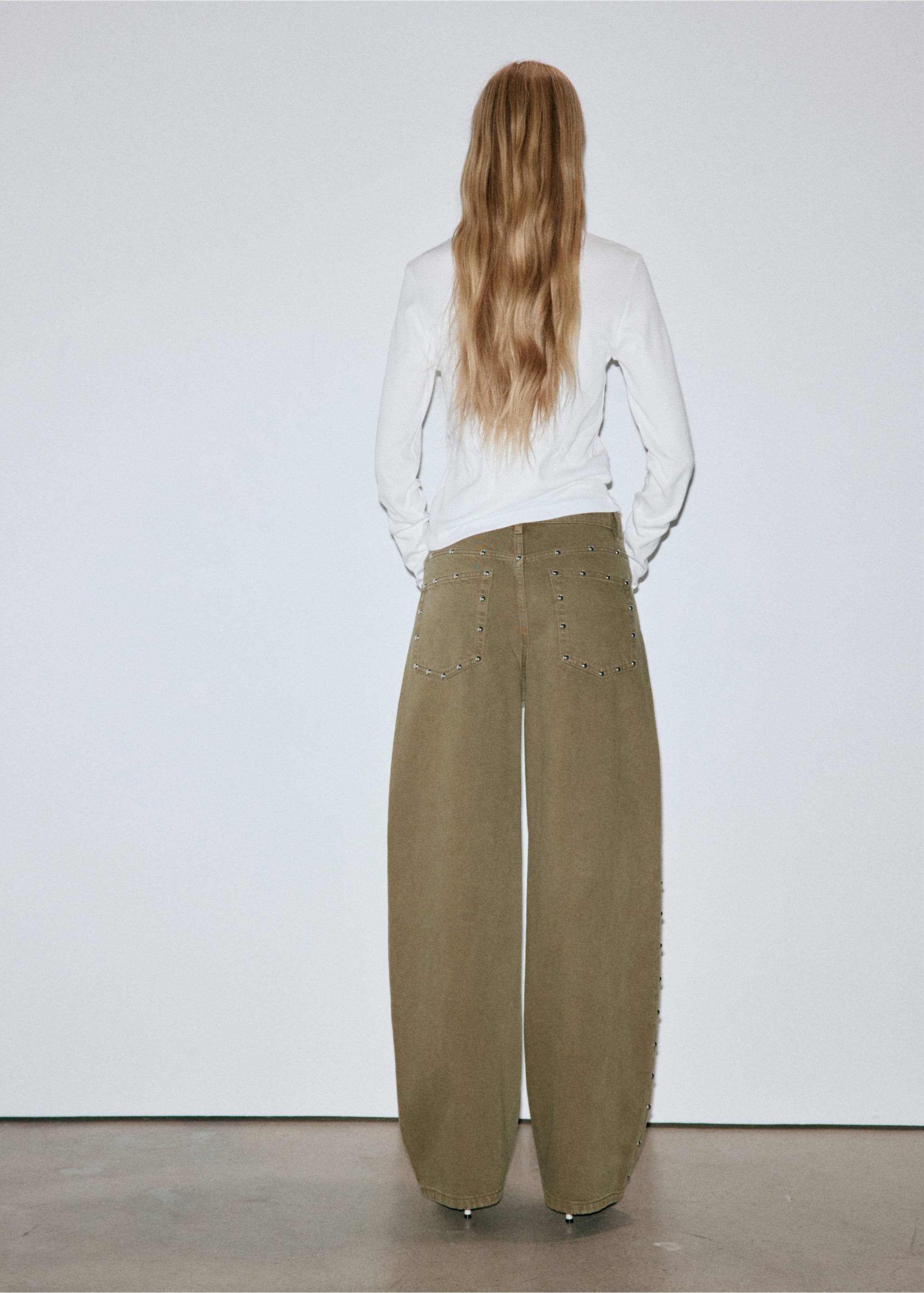 Jeans tokio - Verso de l’article, Kaki. Ref: 37015881-00.