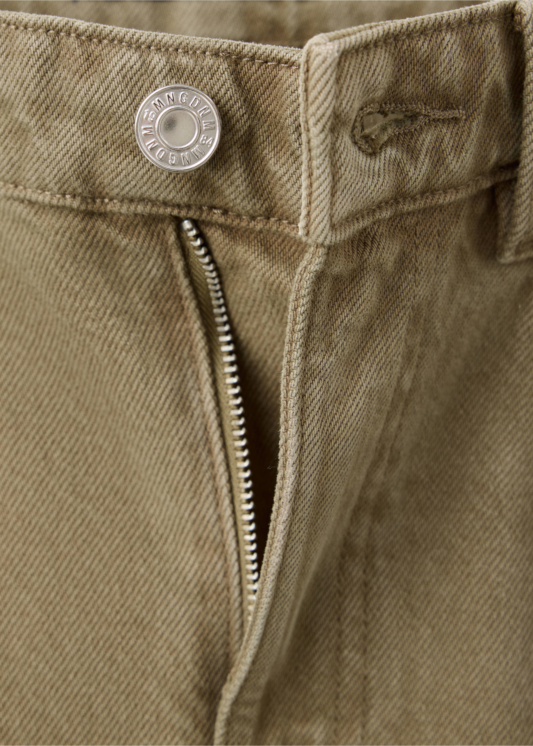 Jeans tokio - Détail de l'article 8, Kaki. Ref: 37015881-00.