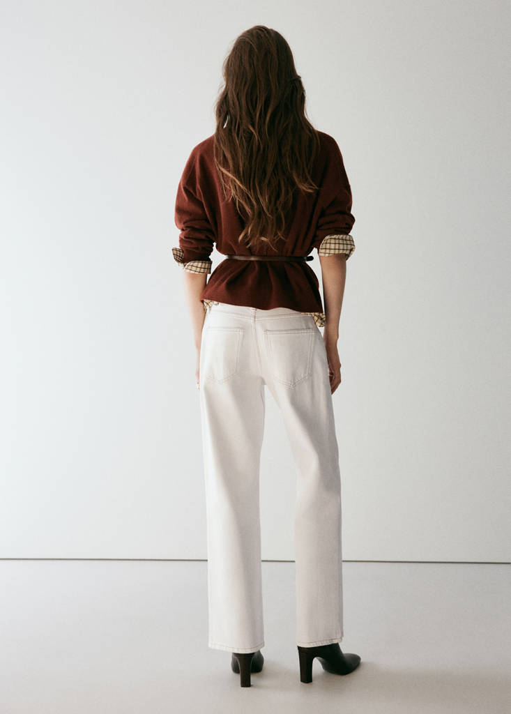 Straight low-waist jeans — Off White