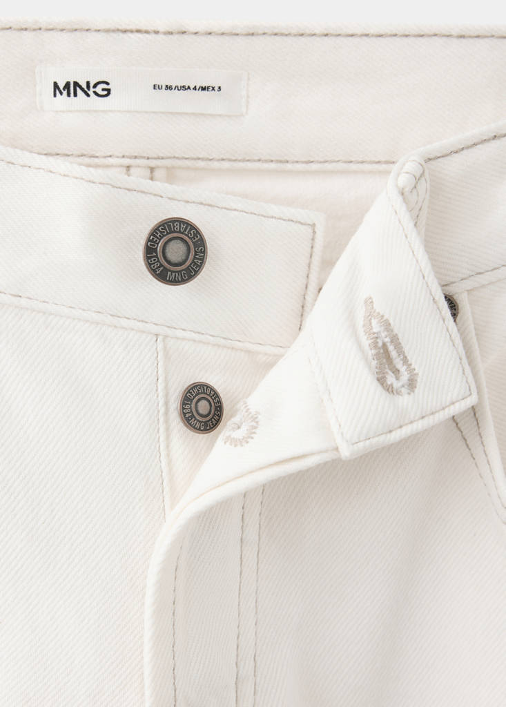 Straight low-waist jeans — Off White