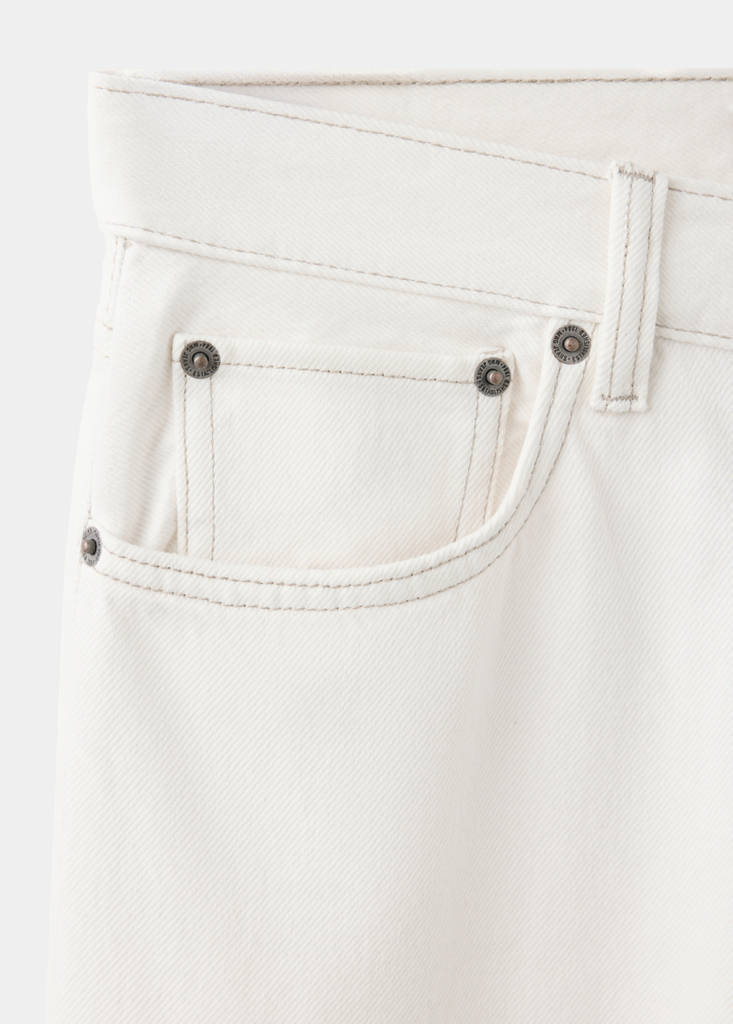Straight low-waist jeans — Off White