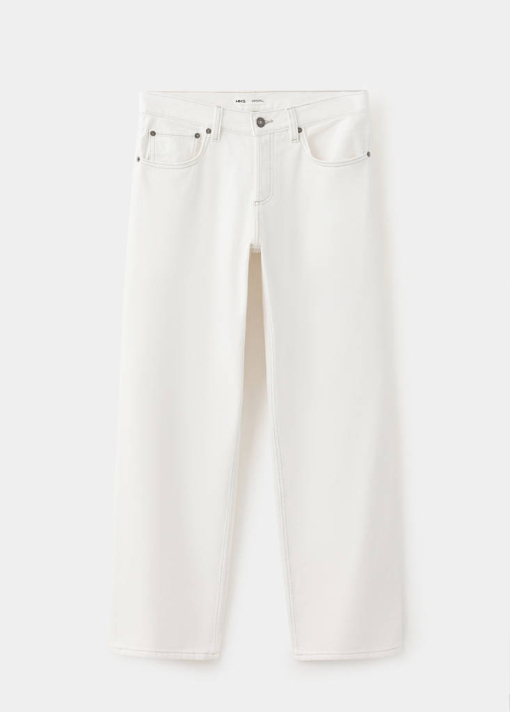 Straight low-waist jeans — Off White