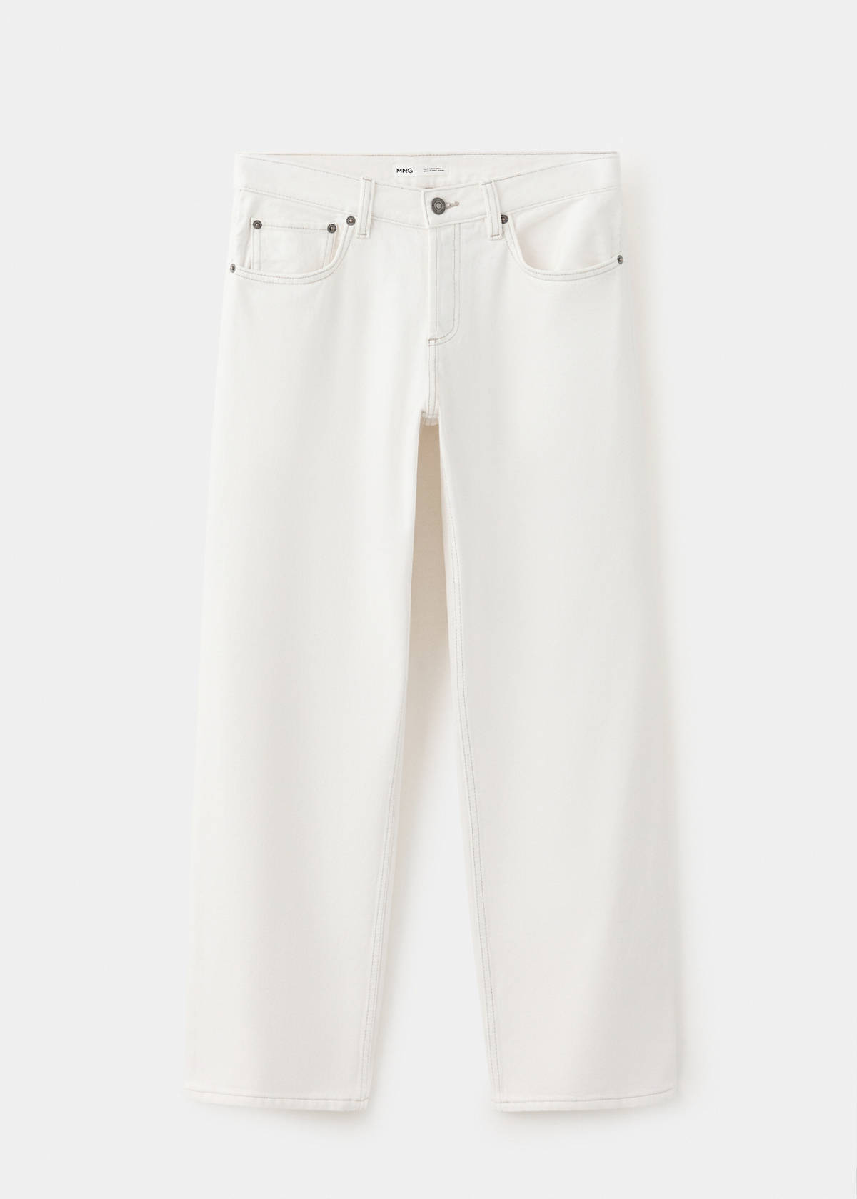 Straight low-waist jeans — Off White
