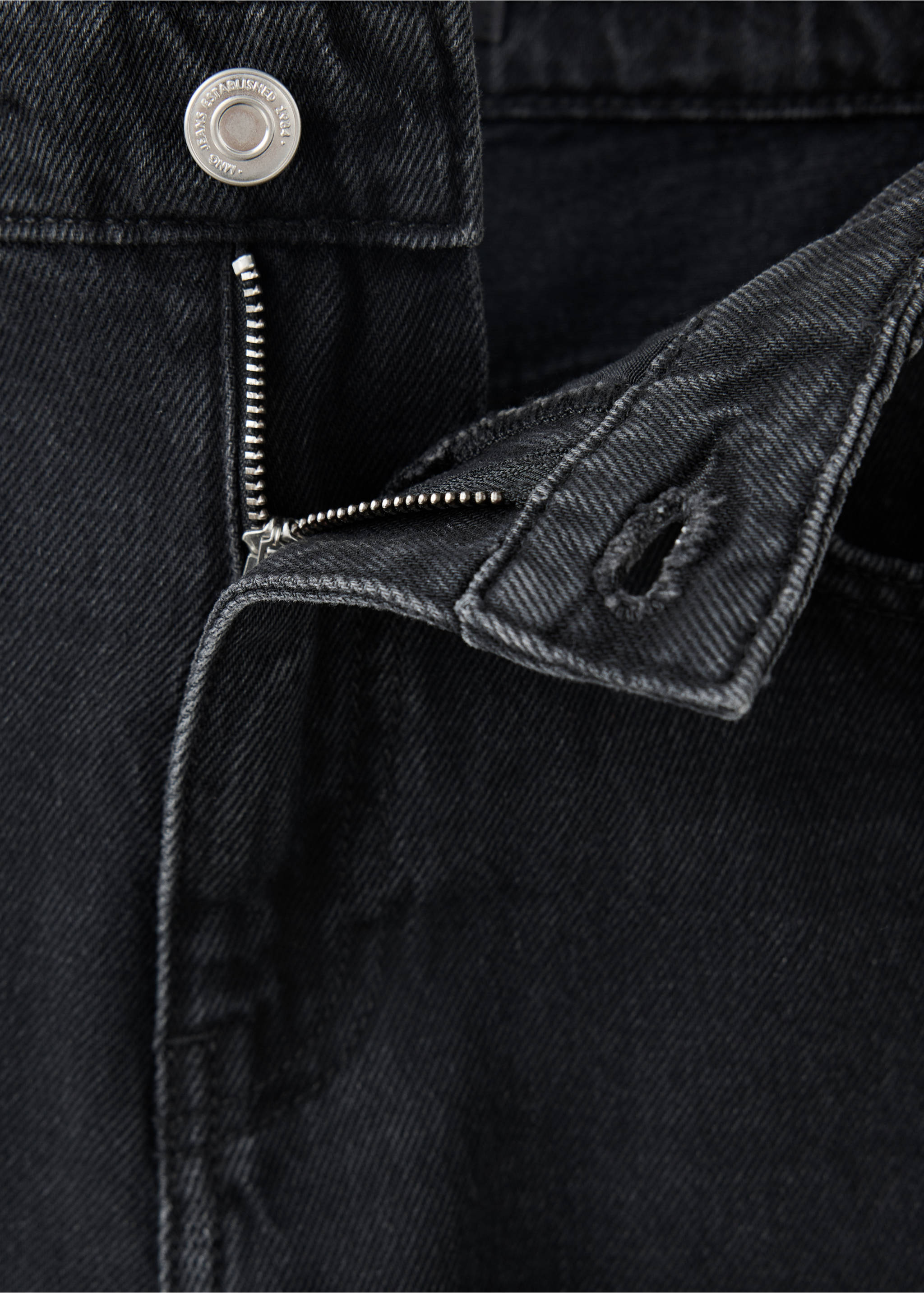 Jeans matilda - Details of the article 0, Black denim. Ref: 37015886-00.