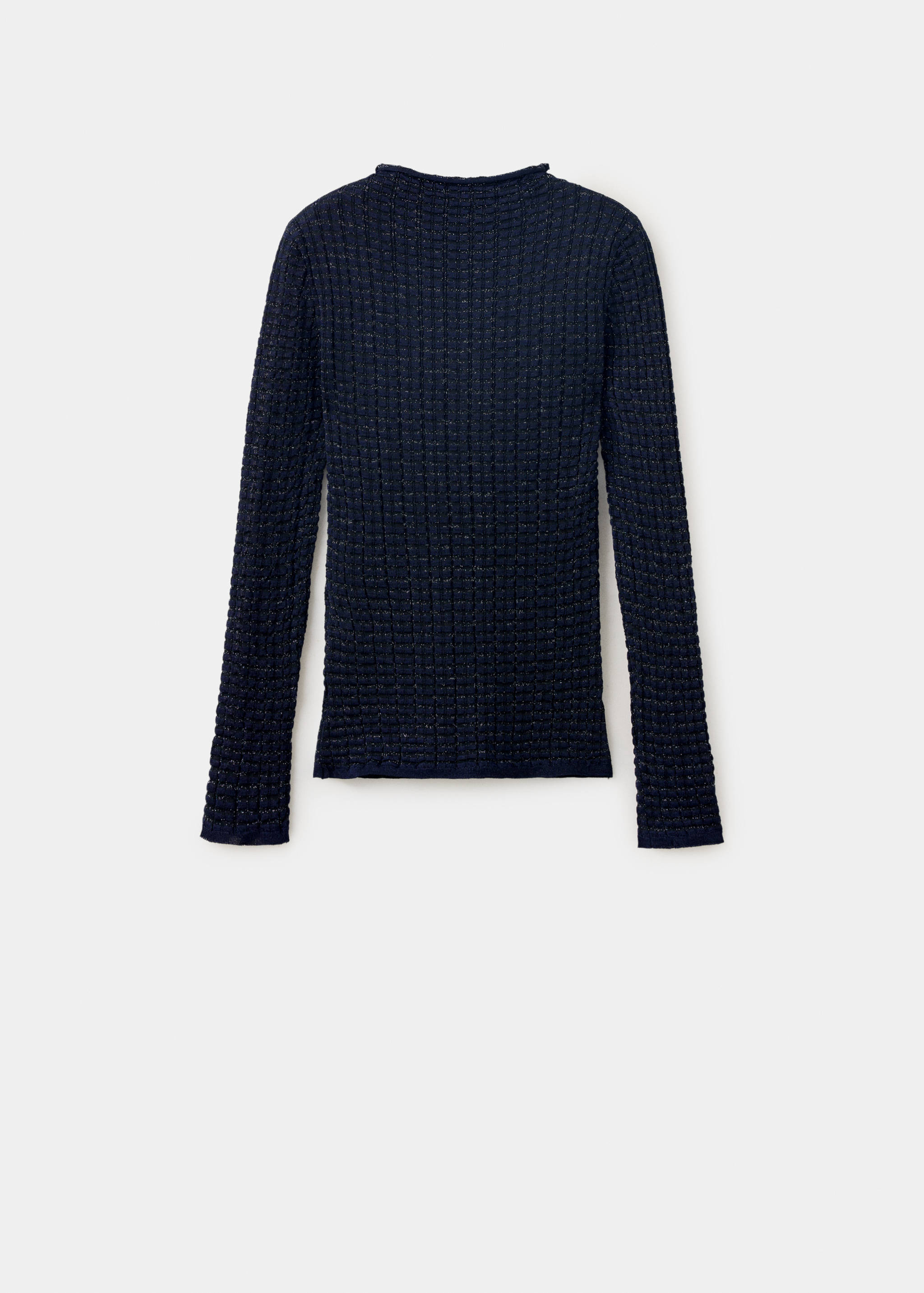 Lurex check jersey - Article without model