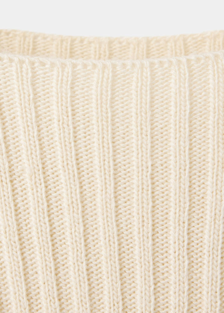 Boat neck ribbed sweater - thumbnail 7