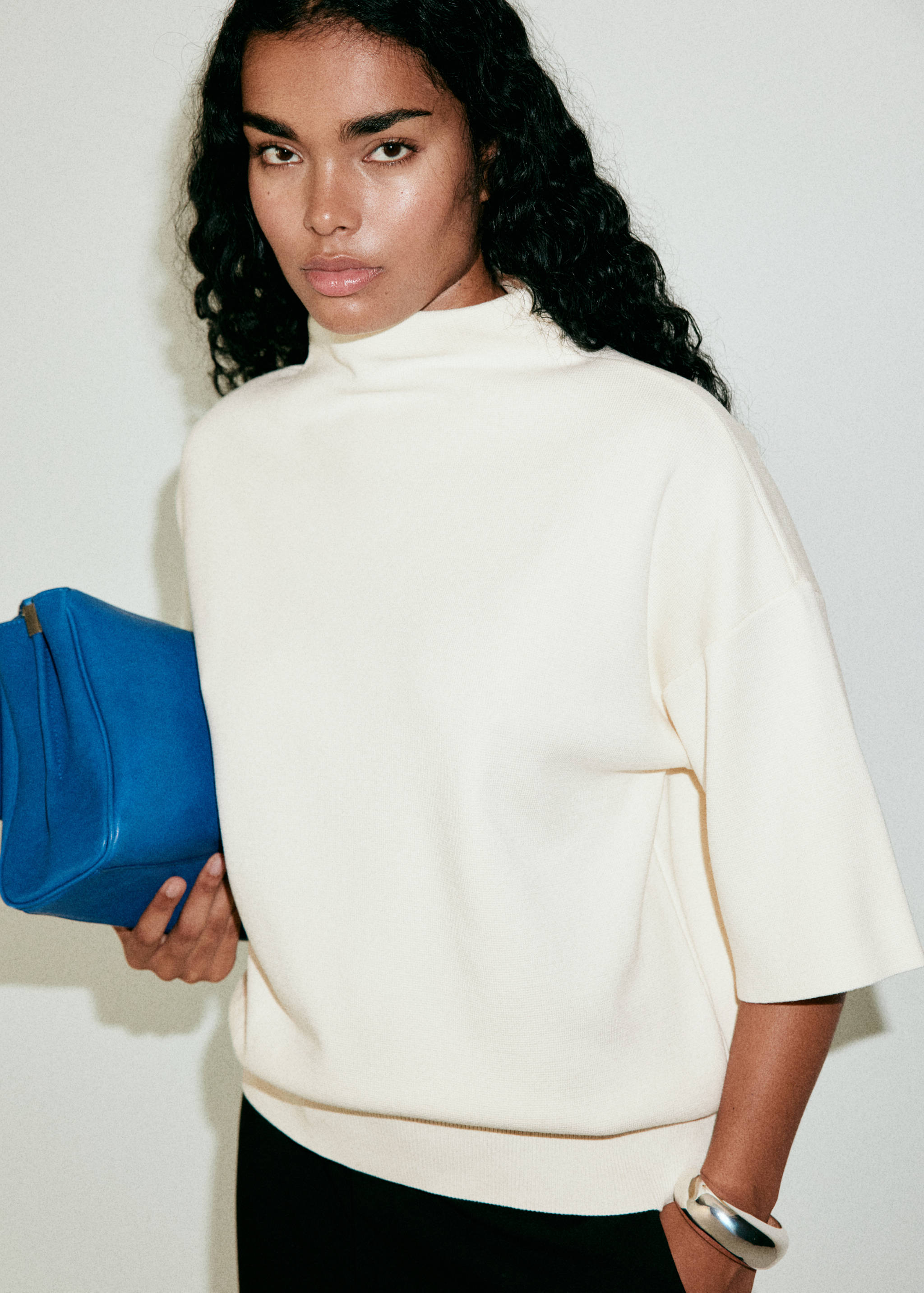 Pull col montant maille fine - Détail de l'article 6