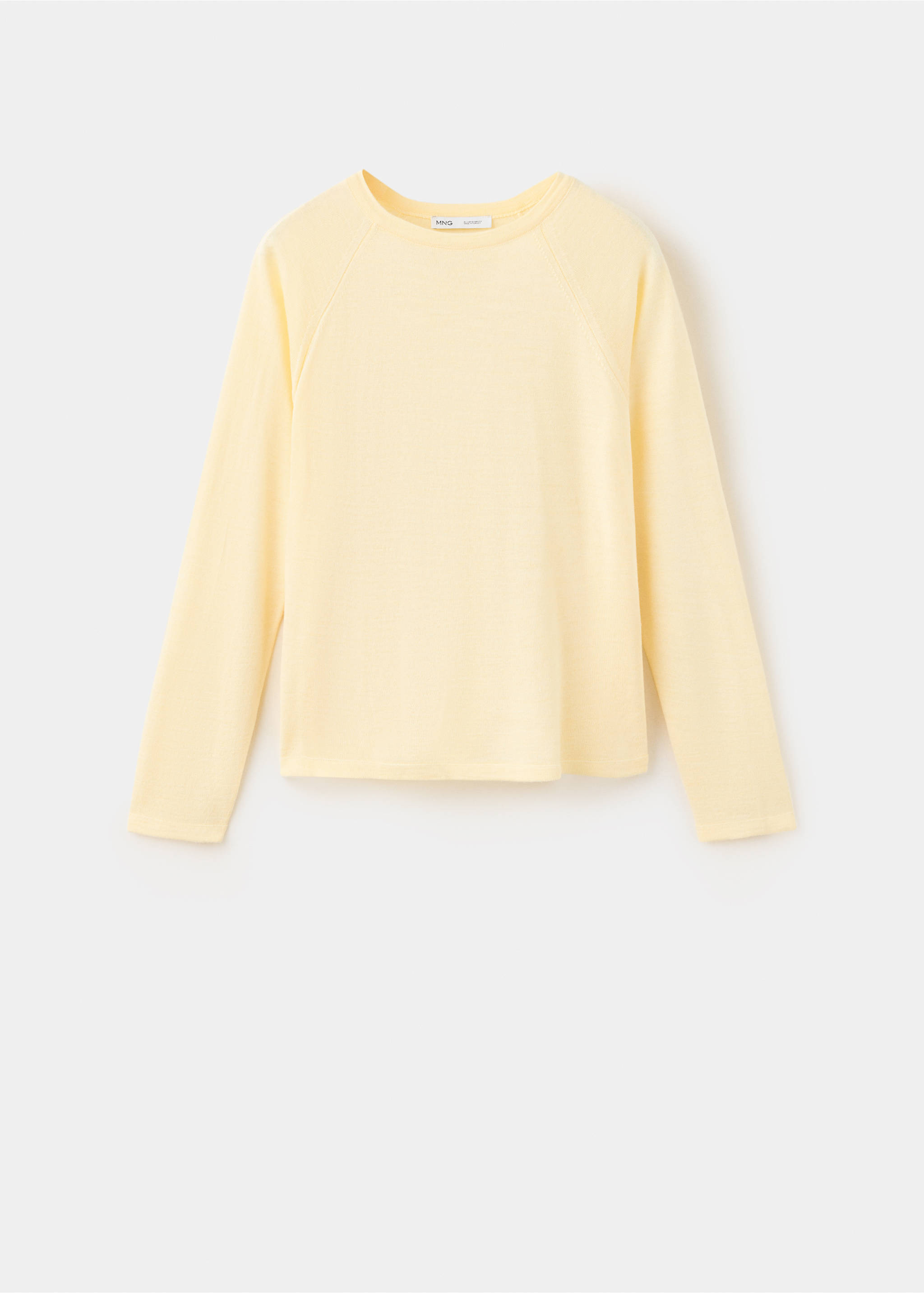 Jersey with back straps - Article without model, Pastel Yellow. Ref: 37015898-00.
