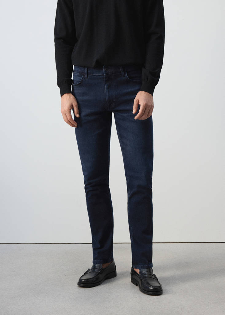 Slim fit Ultra Soft Touch Patrick jeans — Deep Dark Blue