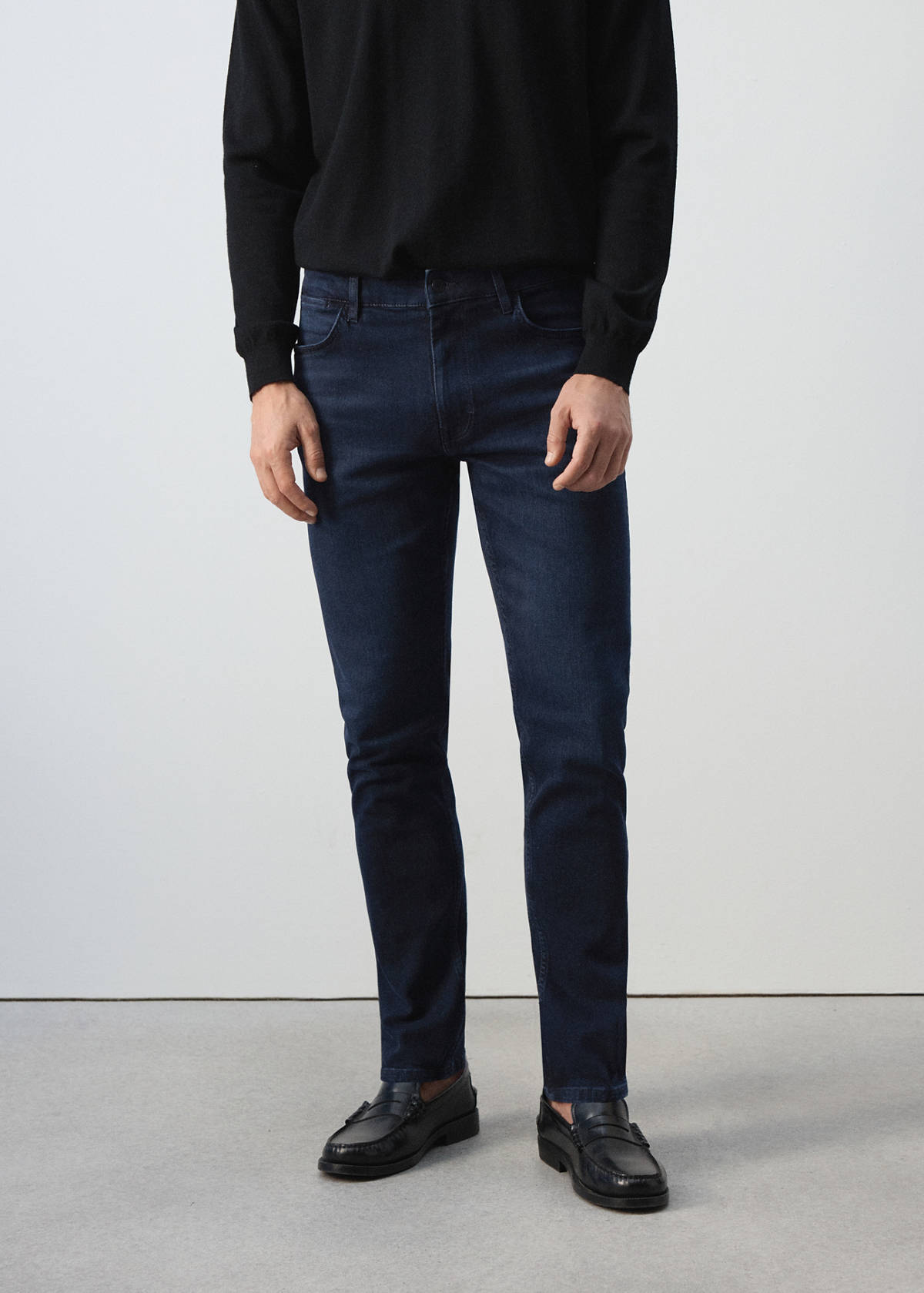 Slim fit Ultra Soft Touch Patrick jeans — Deep Dark Blue