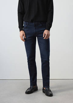 Slim fit Ultra Soft Touch Patrick jeans — Deep Dark Blue 1
