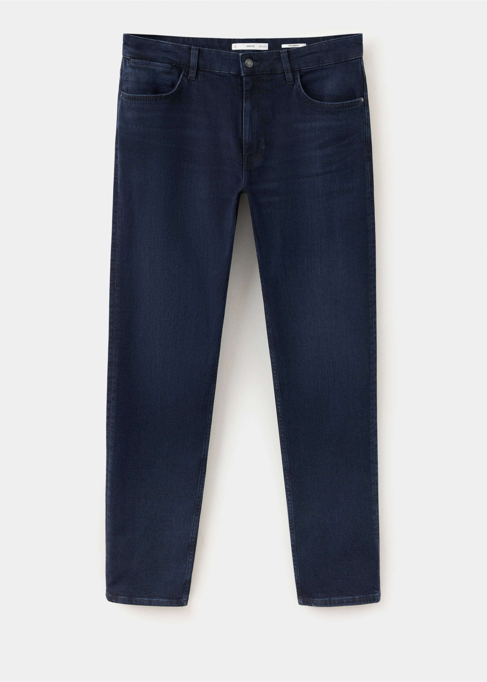 Slim fit Ultra Soft Touch Patrick jeans - Article without model, Deep Dark Blue. Ref: 37015978-00.