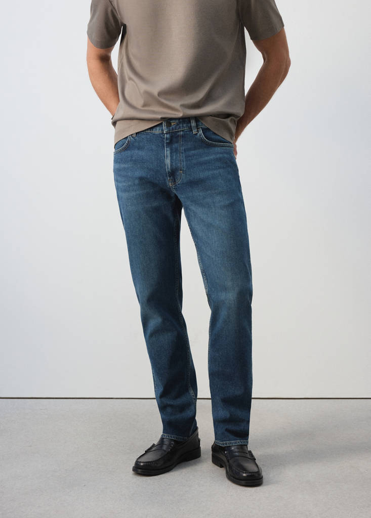 Slim fit Ultra Soft Touch Patrick jeans — Dark Vintage Blue