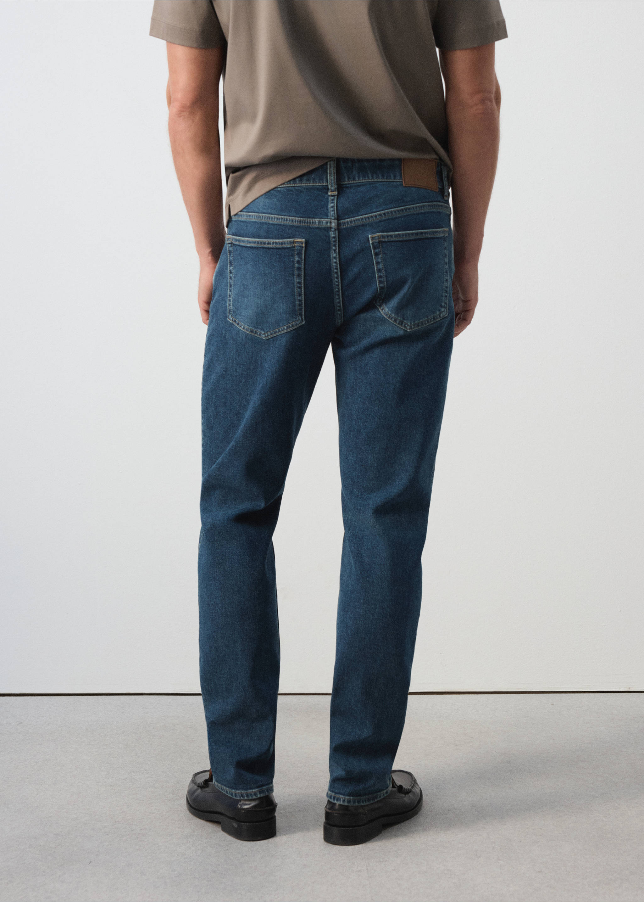 Slim fit Ultra Soft Touch Patrick jeans - Reverse of the article, Dark Vintage Blue. Ref: 37015979-00.