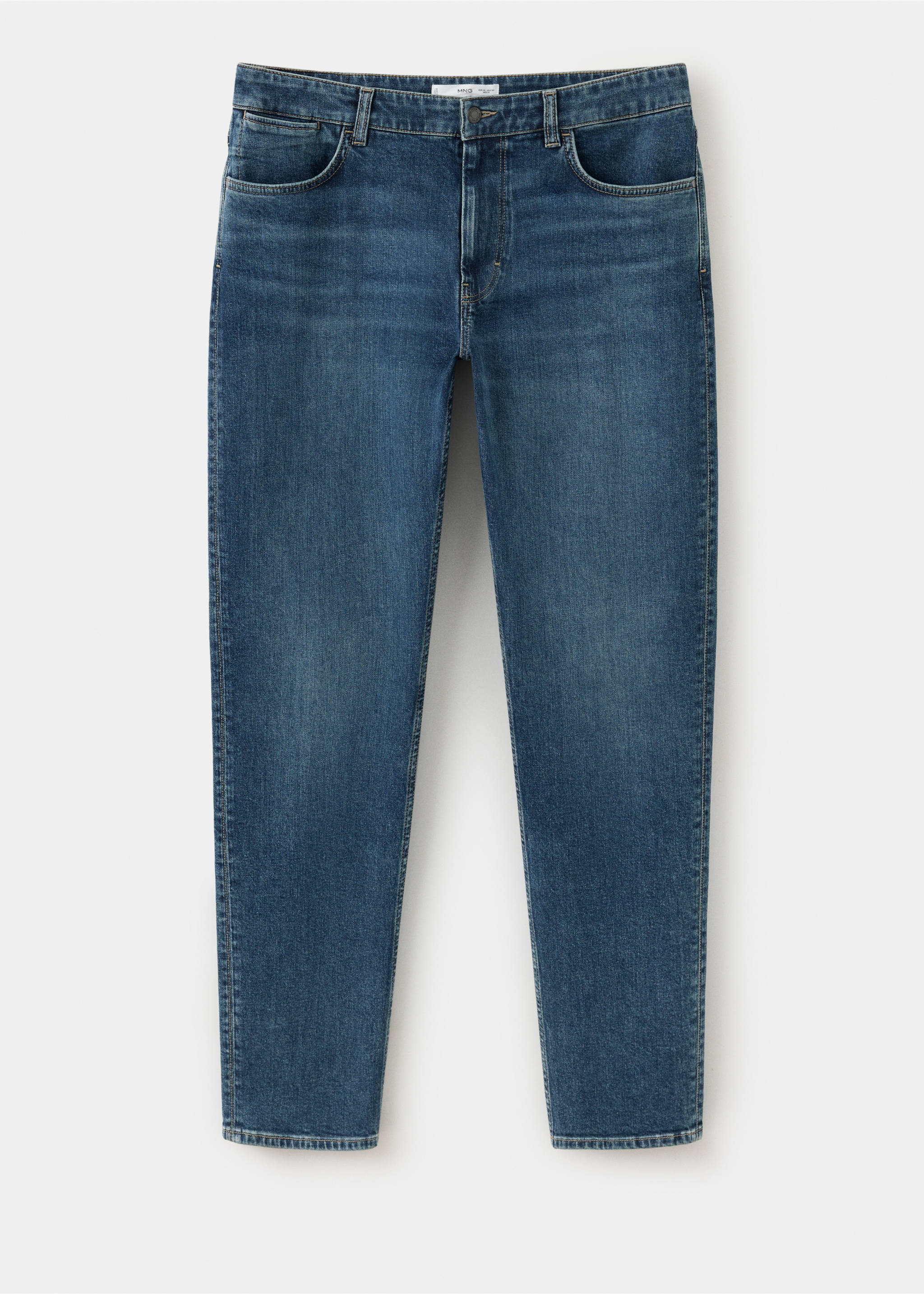 Slim fit Ultra Soft Touch Patrick jeans - Article without model, Dark Vintage Blue. Ref: 37015979-00.