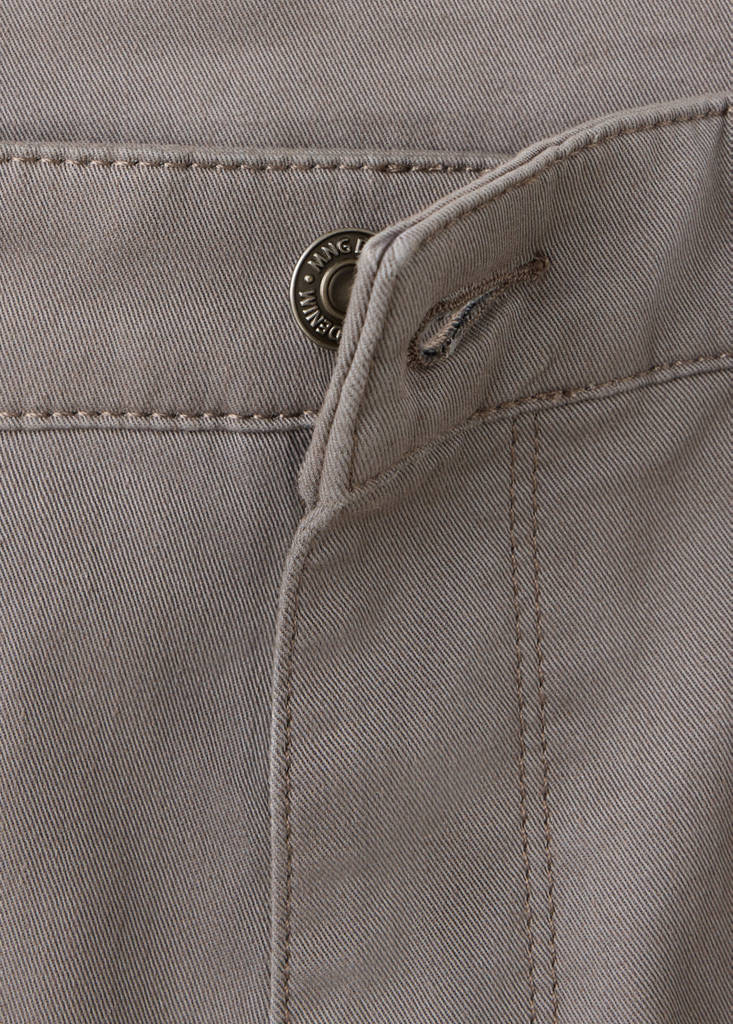 Regular-fit cotton trousers — Mink Grey