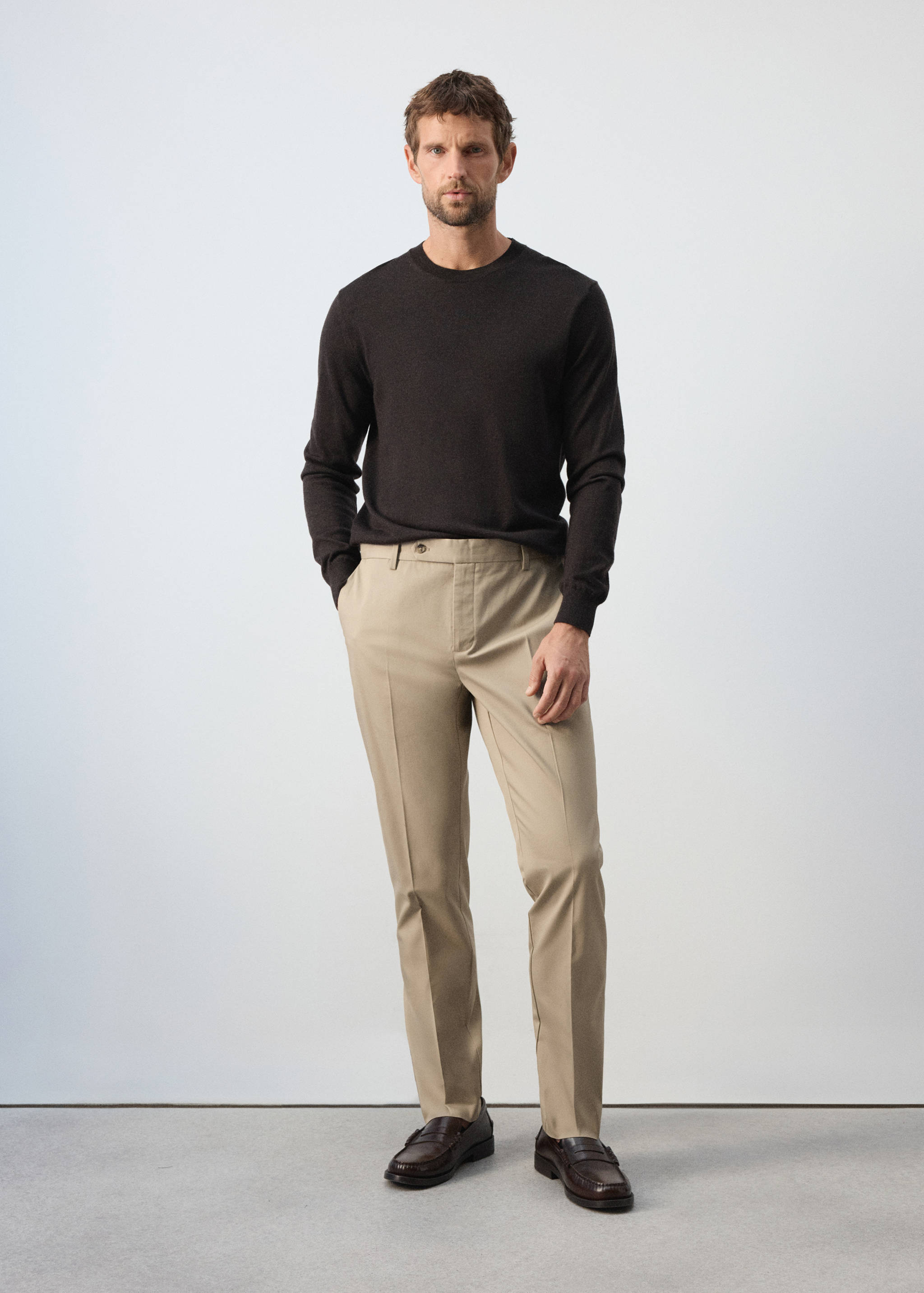 Pantalon Dublino chino slim-fit - Plan général