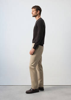 Dublino slim-fit chino trousers — Beige 5
