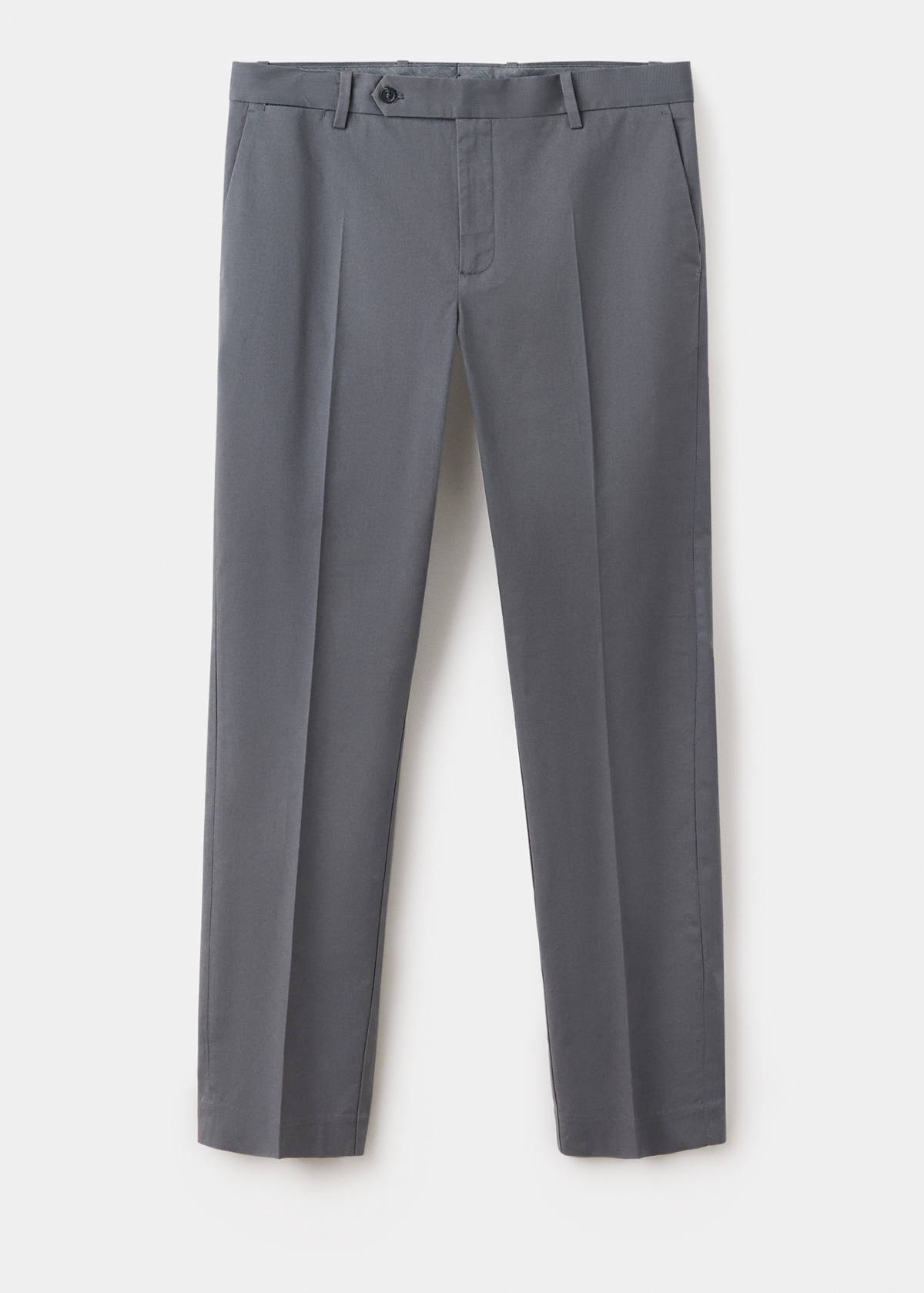 Dublino slim-fit chino trousers — Dark Grey