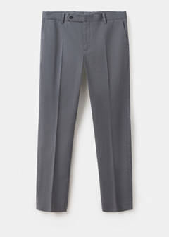 Dublino slim-fit chino trousers — Dark Grey 7