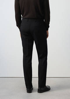 Dublino slim-fit chino trousers — Black 3