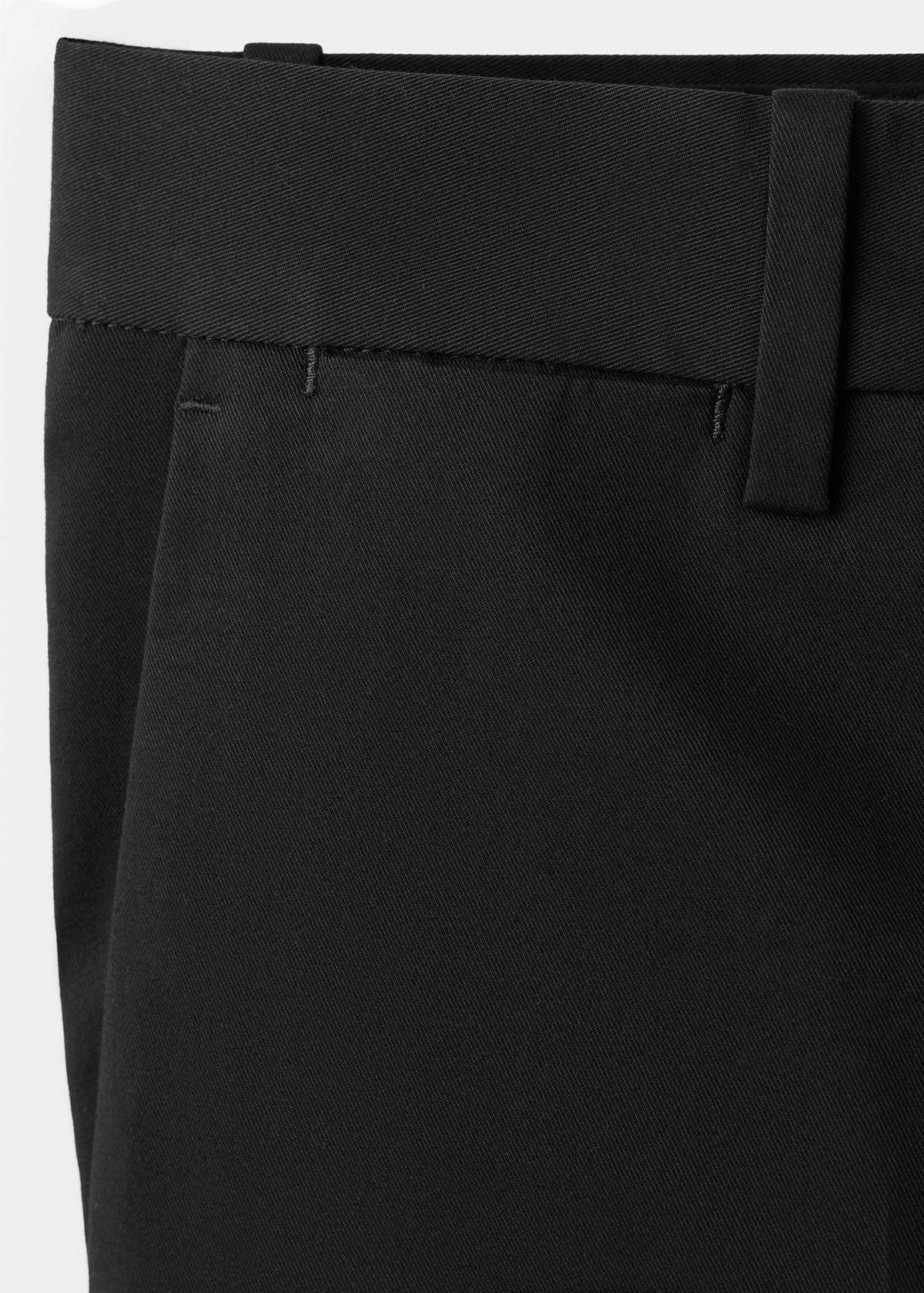 Dublino slim-fit chino trousers — Black