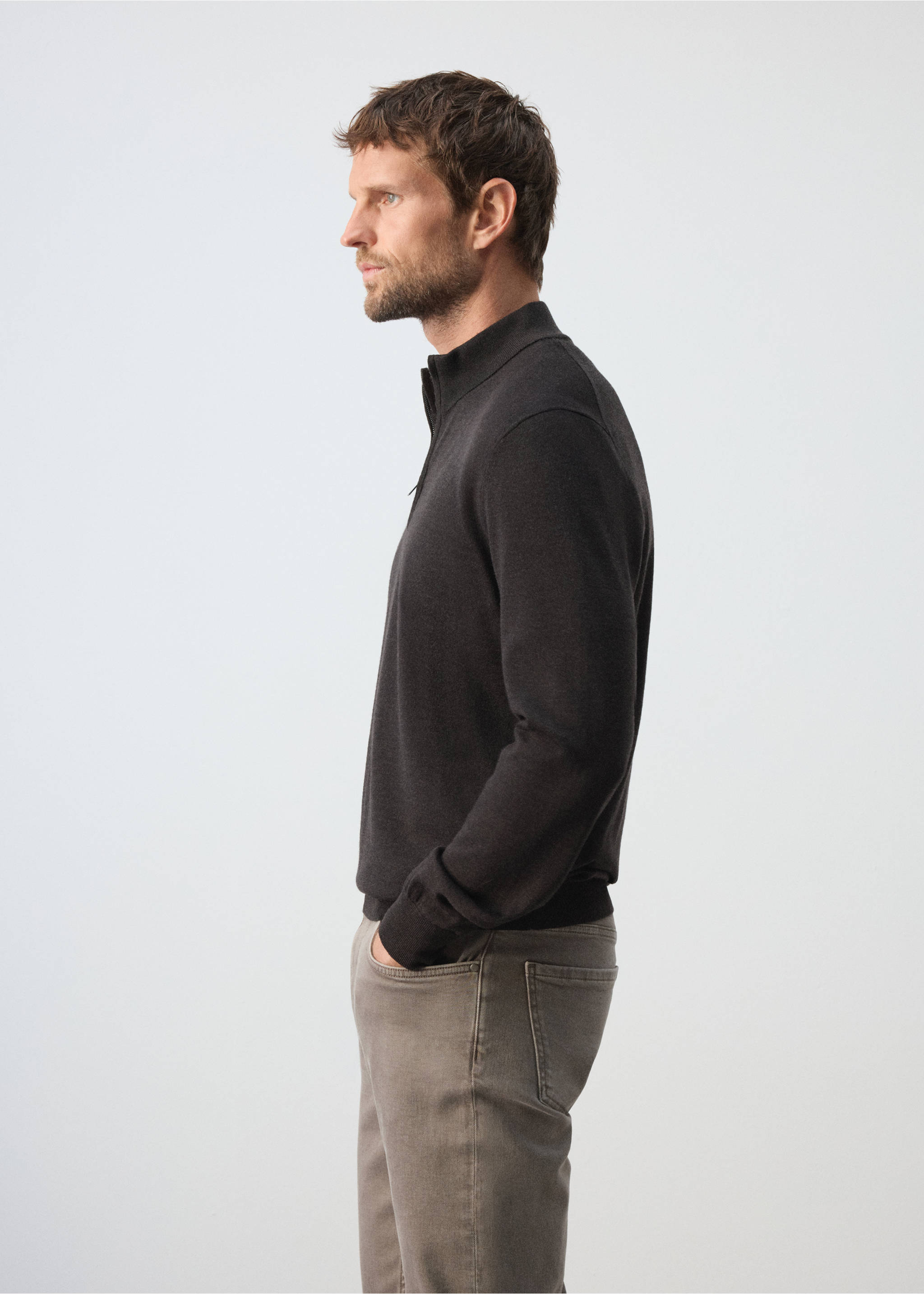 Sweater willyp - Деталь изделия 2, Шоколадный. Ref: 37015982-00.