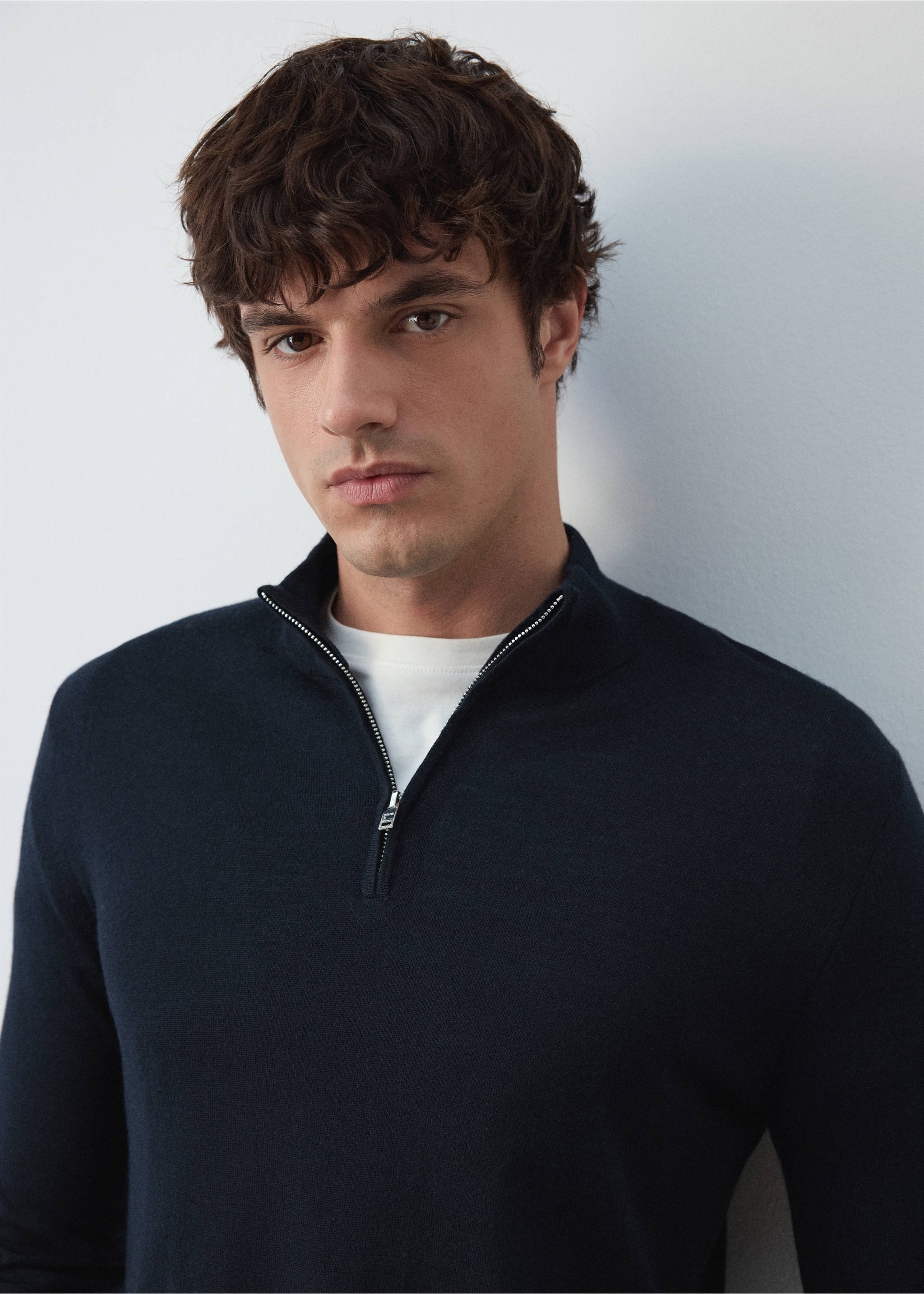 Sweater willyp - Деталь изделия 1, Глубокий темно-синий. Ref: 37015982-00.