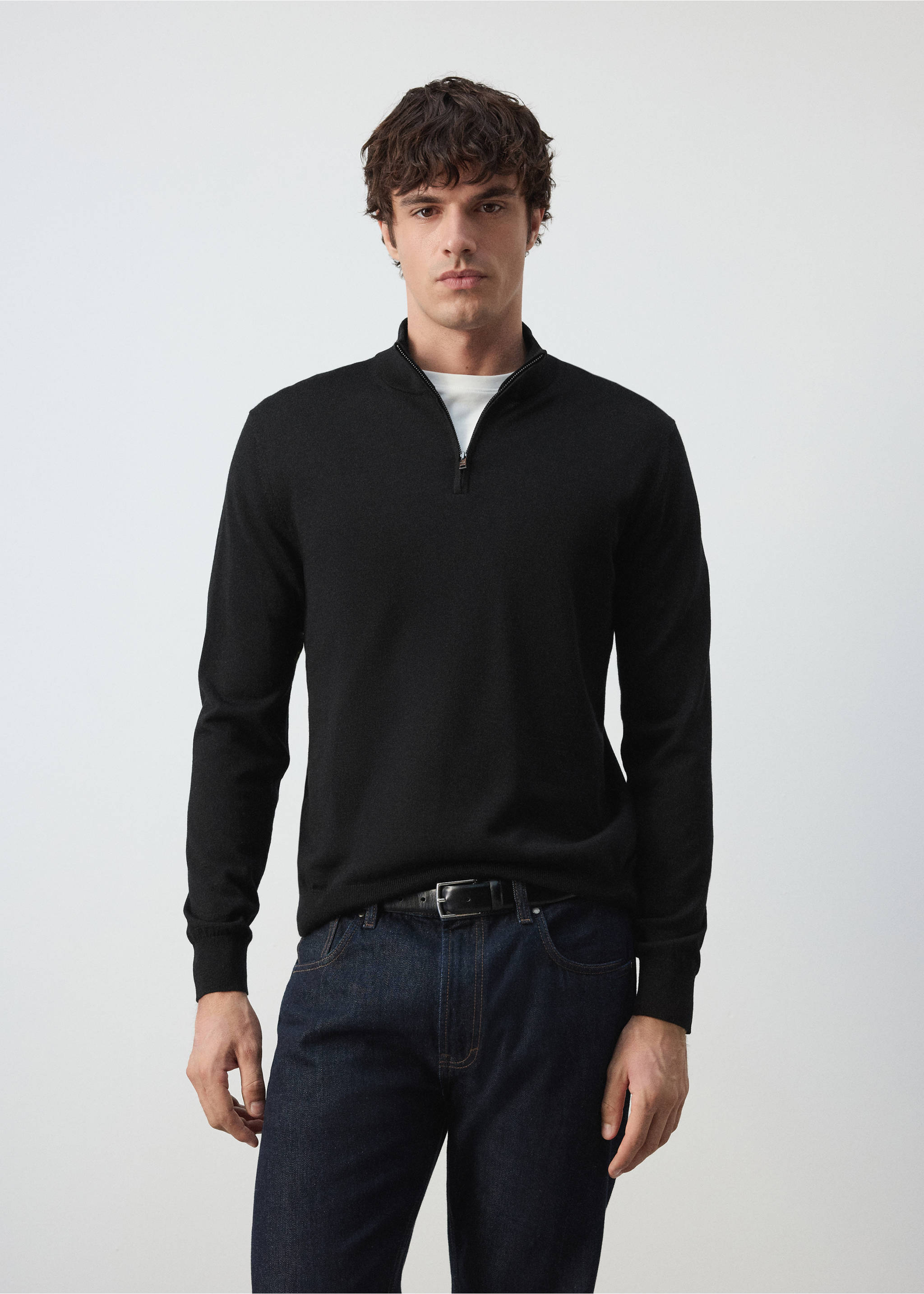 Sweater willyp - Средний план, Черный. Ref: 37015982-00.