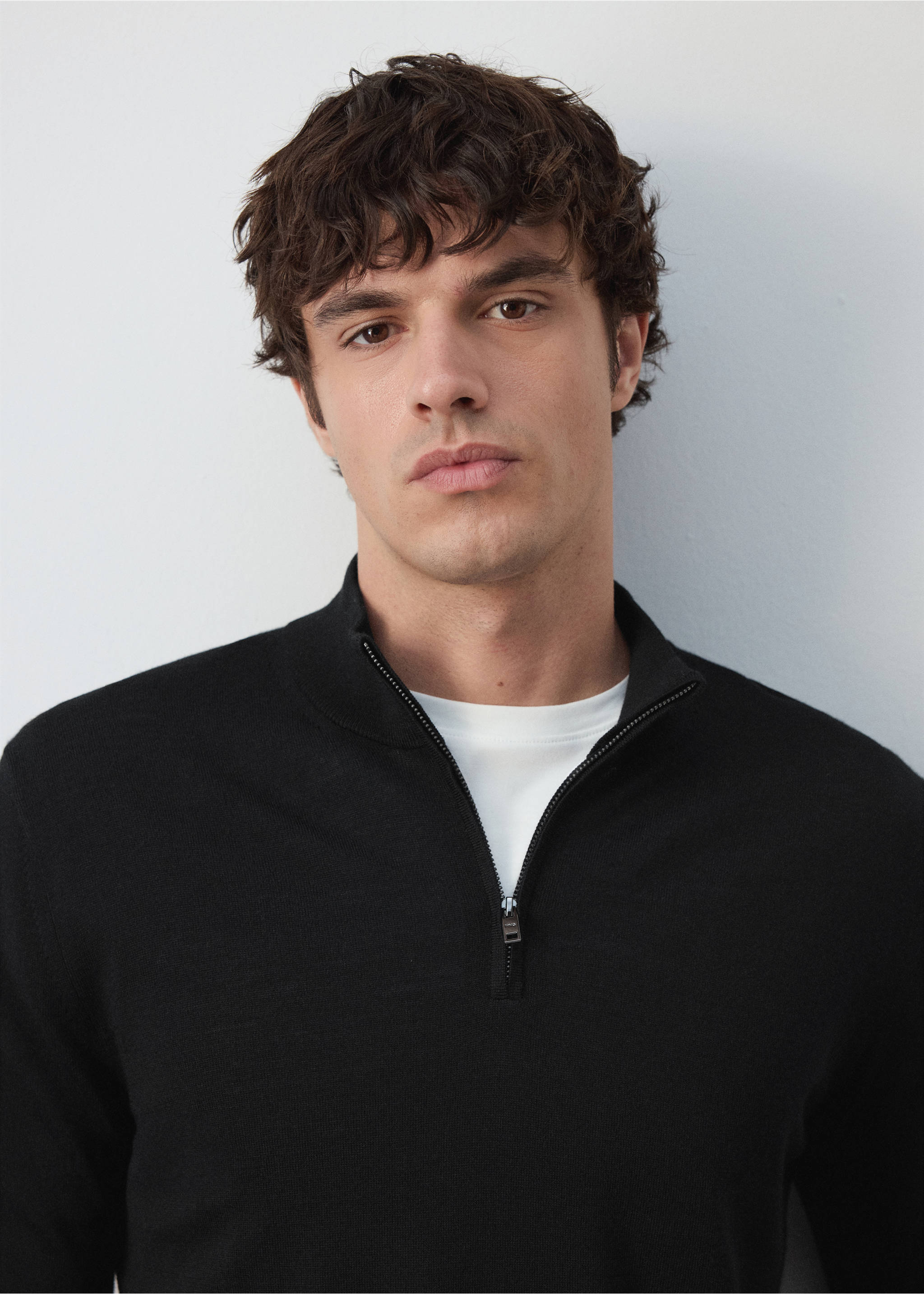 Sweater willyp - Деталь изделия 1, Черный. Ref: 37015982-00.
