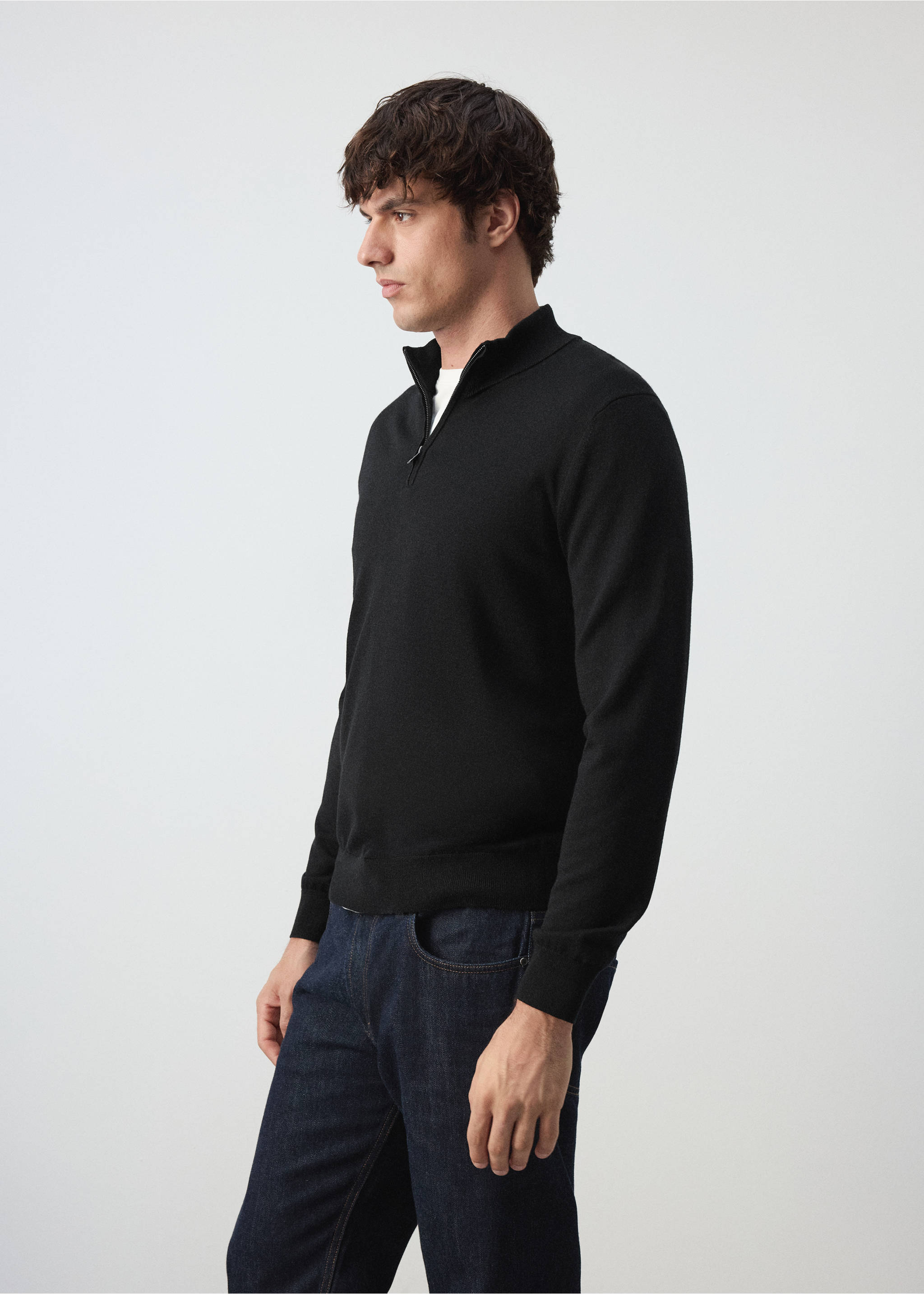 Sweater willyp - Деталь изделия 2, Черный. Ref: 37015982-00.