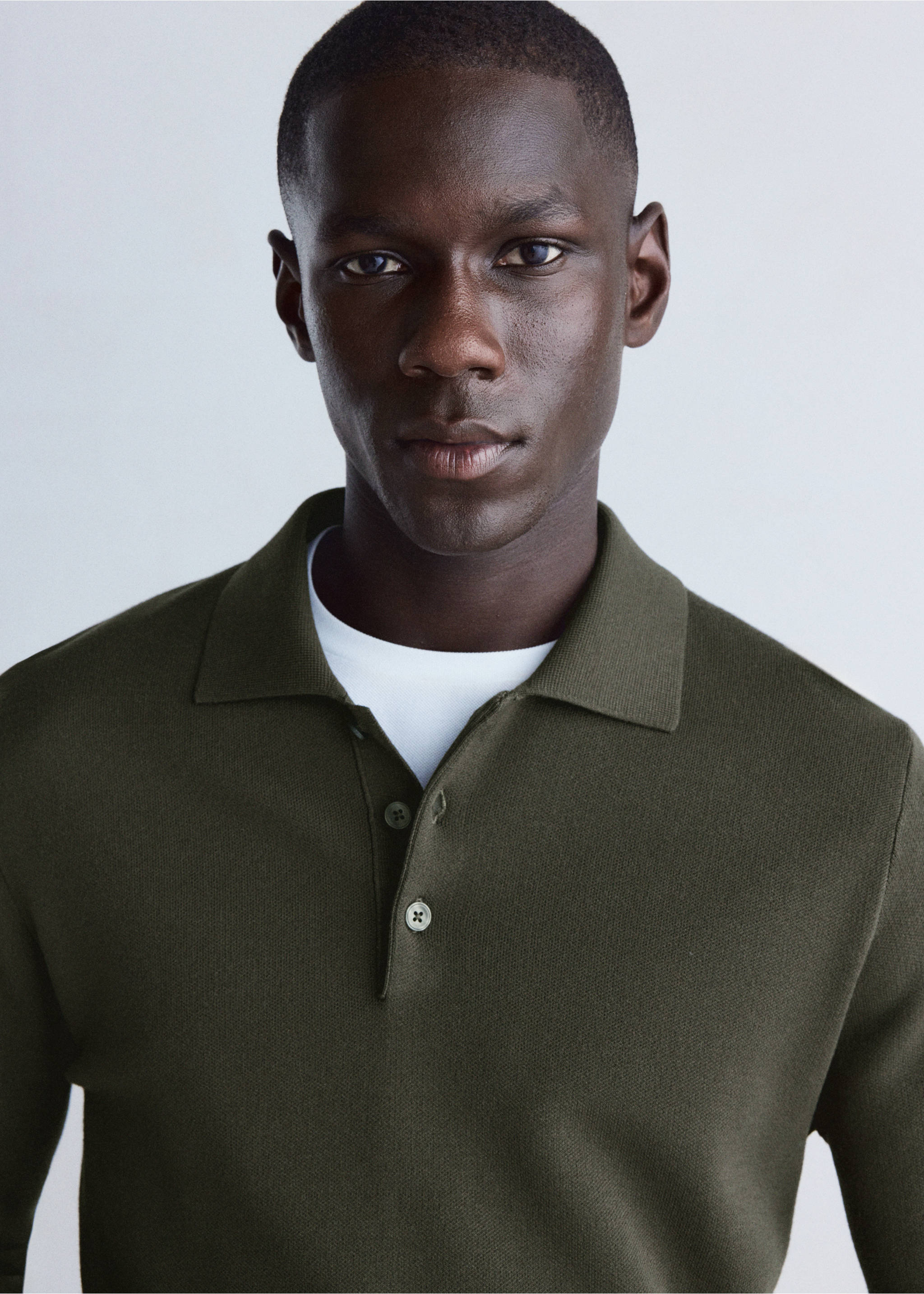 Polo shirt luxuss-i - Details of the article 1, Dark Green. Ref: 37015983-00.