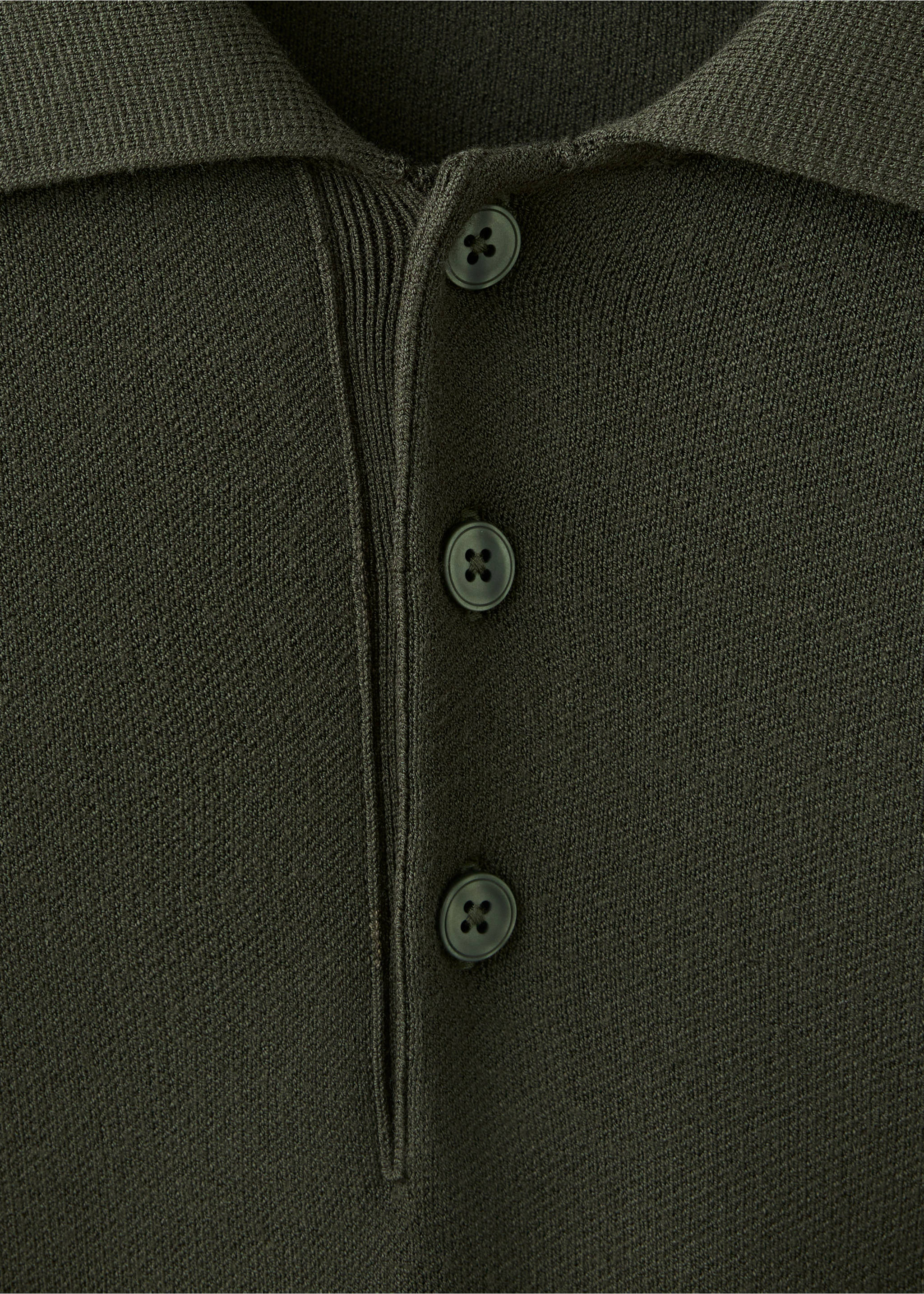 Polo shirt luxuss-i - Details of the article 8, Dark Green. Ref: 37015983-00.
