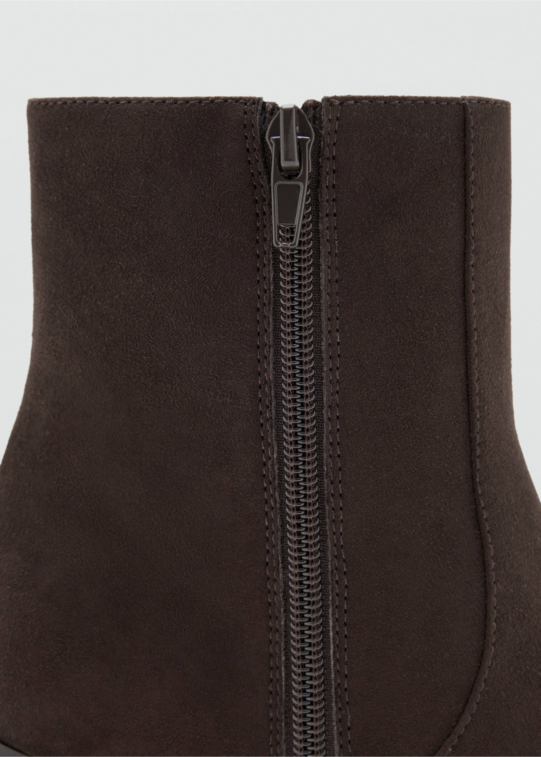 Pointed heel ankle boot - Details of the article 3, Brown. Ref: 37015988-00.