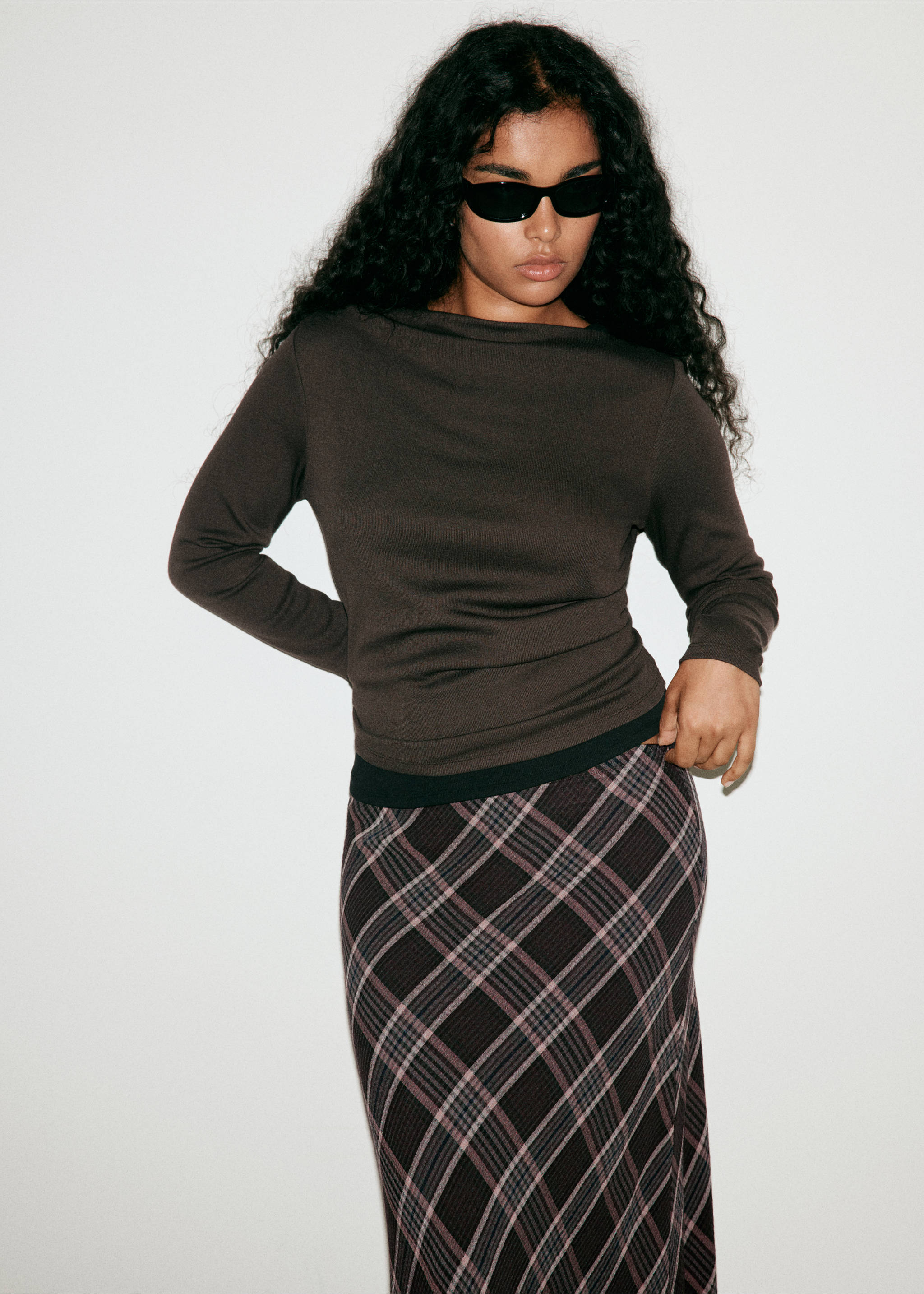 Skirt tamara - Деталь изделия 6, Коричневый. Ref: 37015990-00.