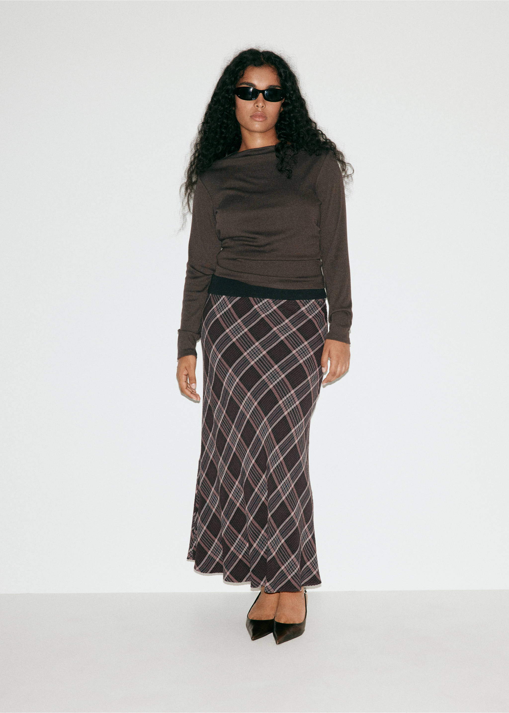 Skirt tamara - Деталь изделия 5, Коричневый. Ref: 37015990-00.