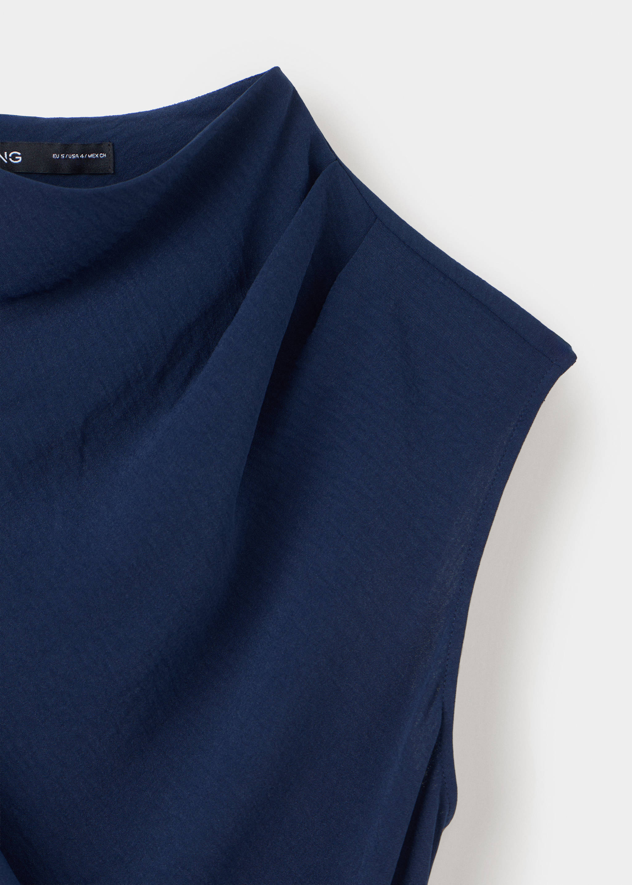 Draped dress with jewel detail - Details of the article 8