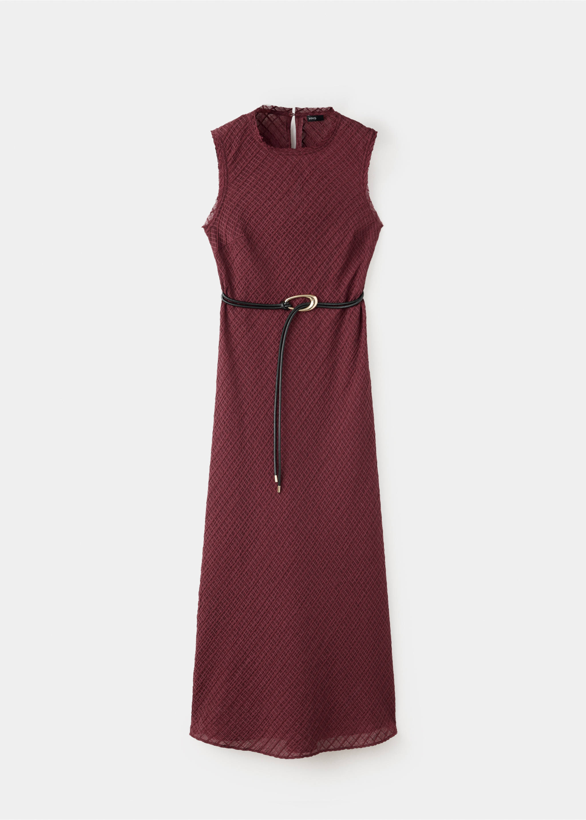 Dress baggy-w - Article without model, Burgundy. Ref: 37015995-00.