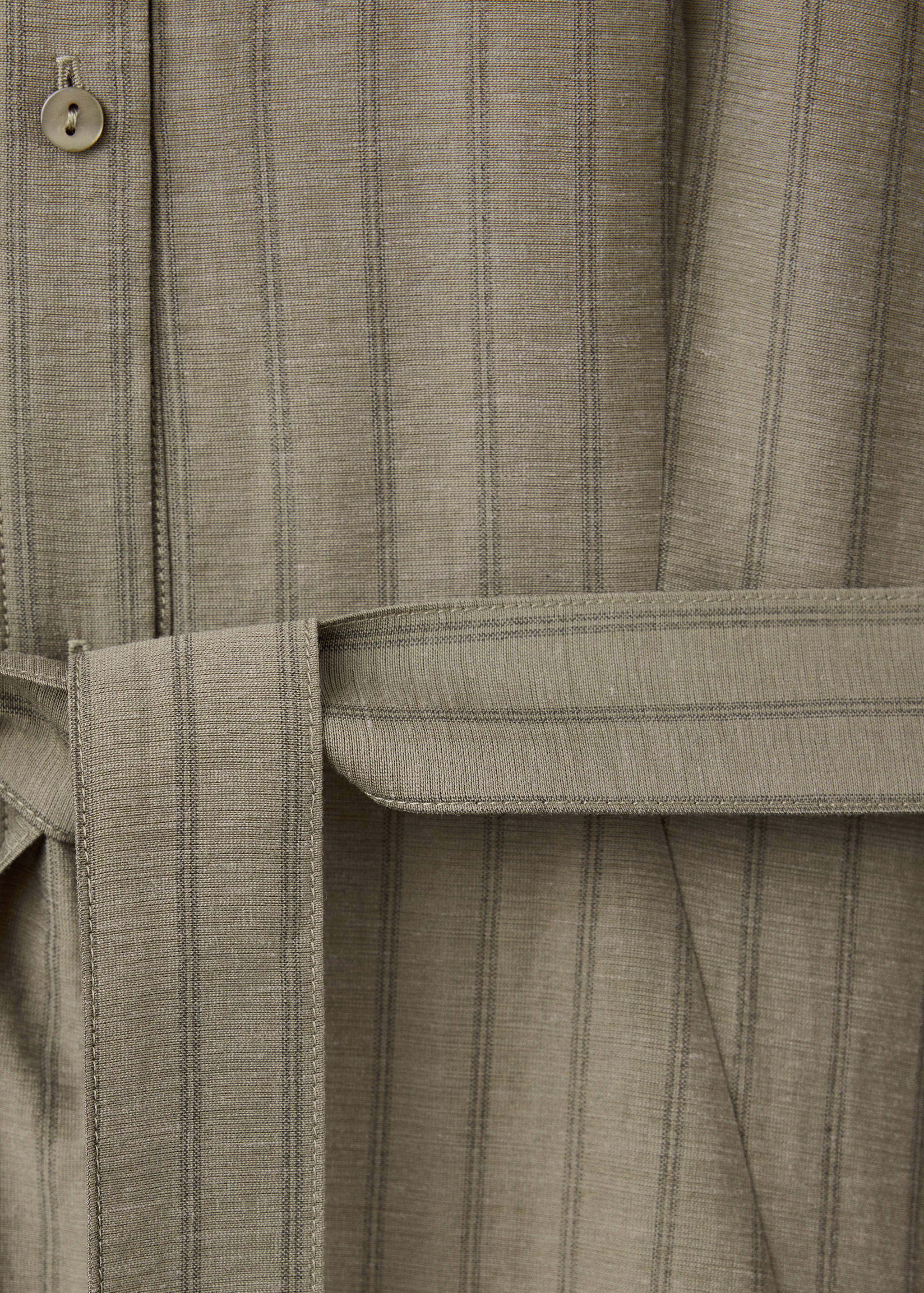 Robe chemise rayures tennis - Détail de l'article 0