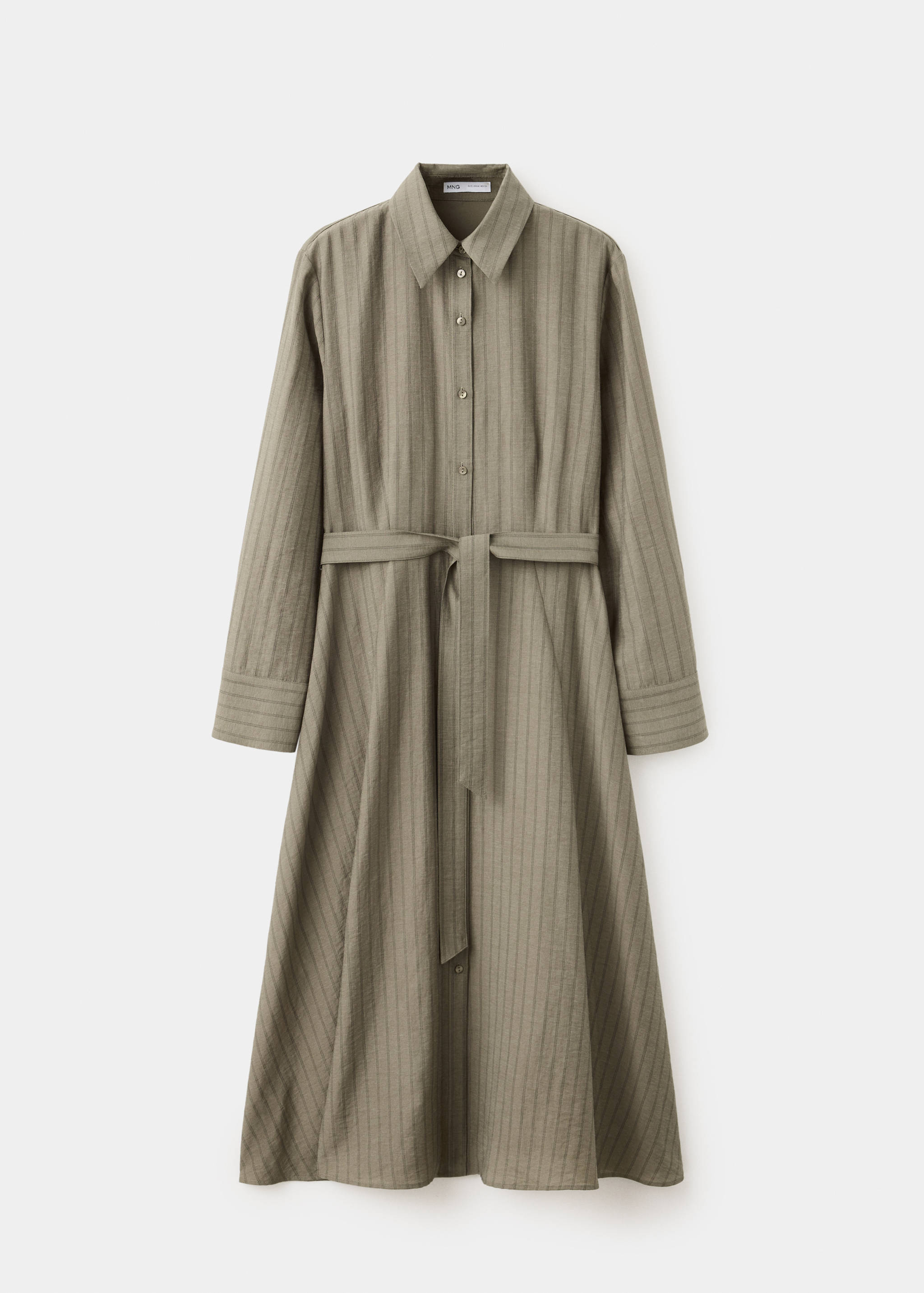 Robe chemise rayures tennis - Article sans modèle