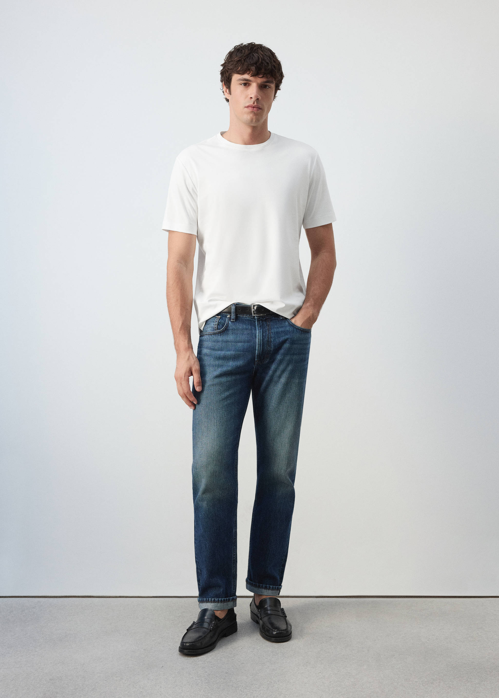 100% cotton T-shirt regular fit - General plane