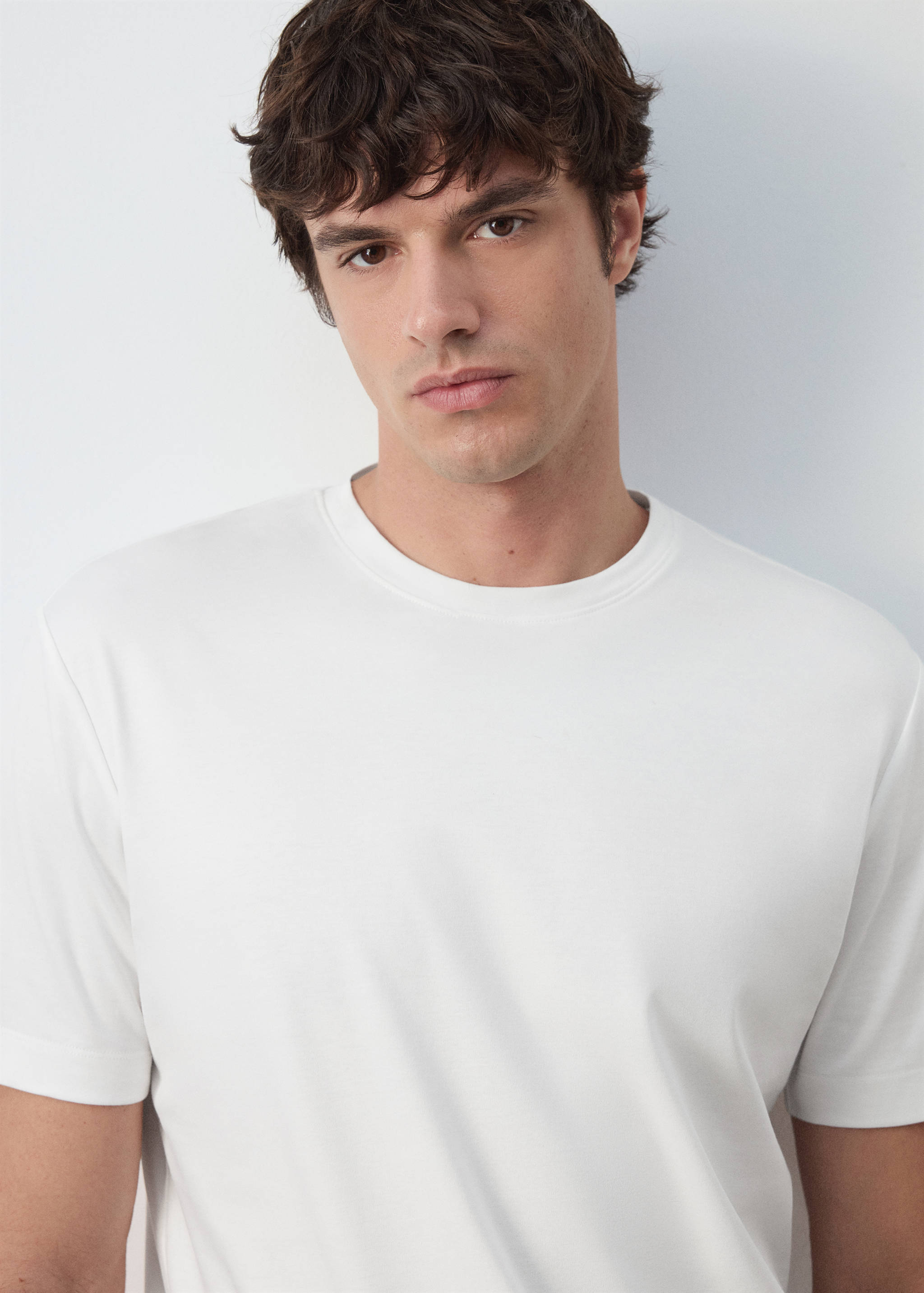 100% cotton T-shirt regular fit - Details of the article 1