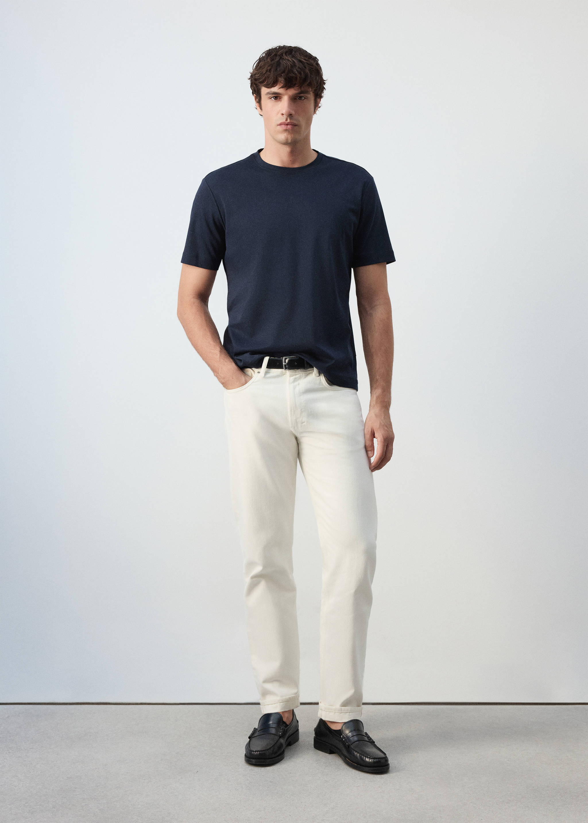 100% cotton T-shirt regular fit - General plane